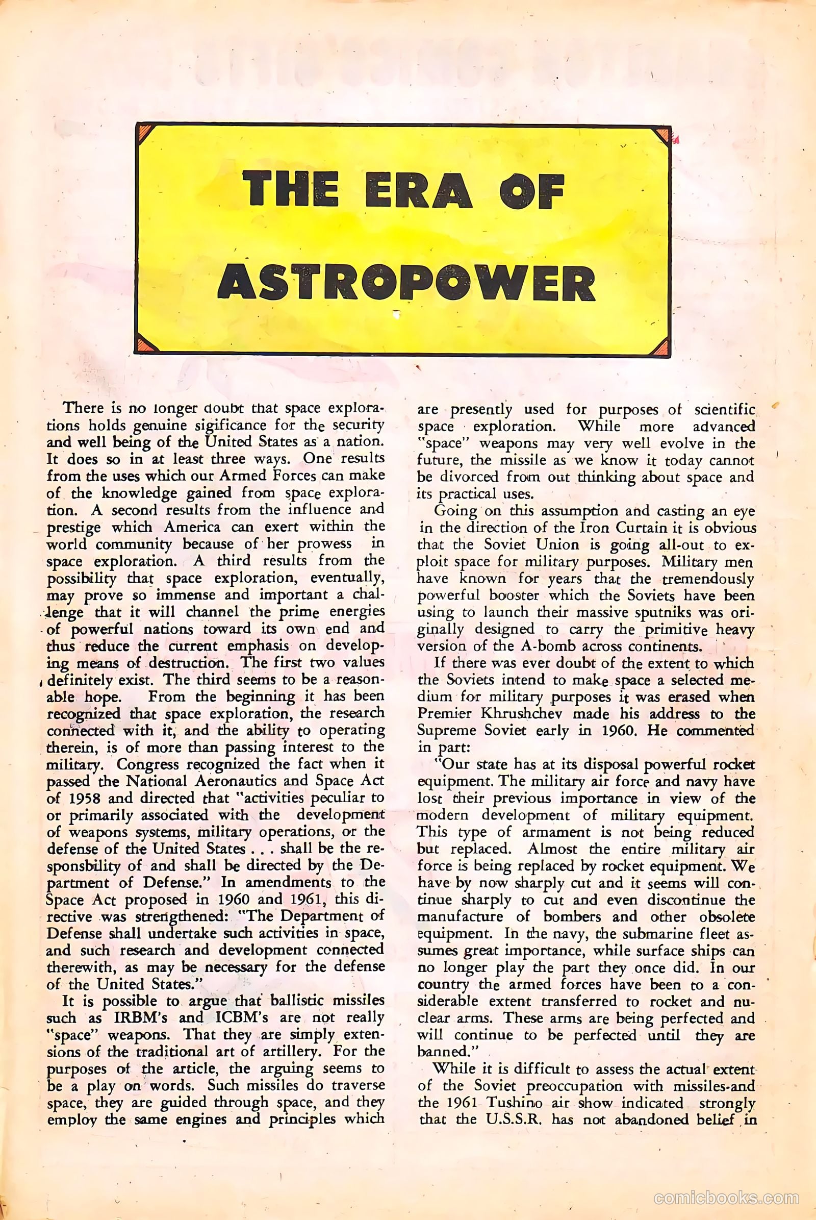 Fightin' Air Force #35 (1962) — page 18 of 36