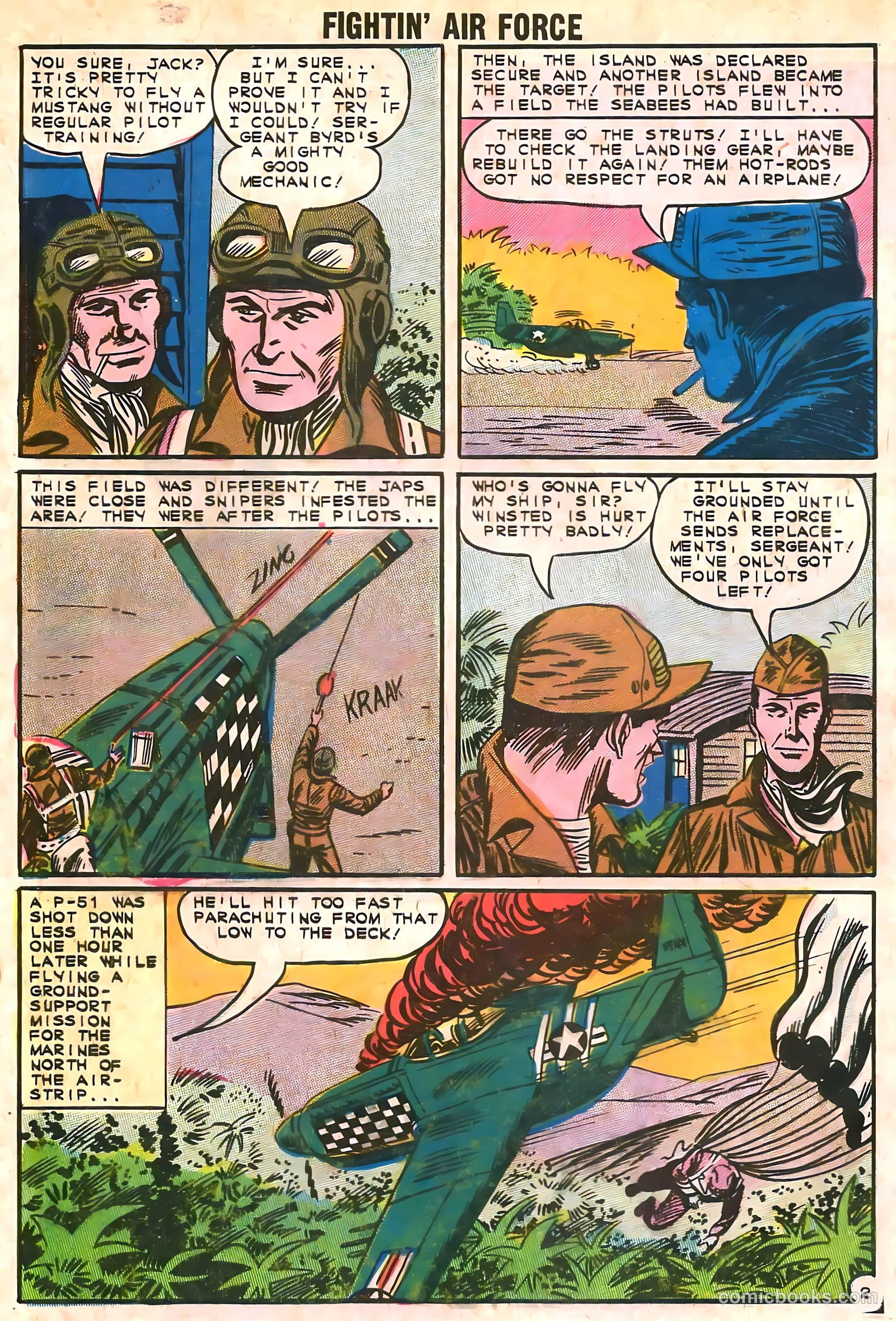 Fightin' Air Force #36 (1963) — page 4 of 36