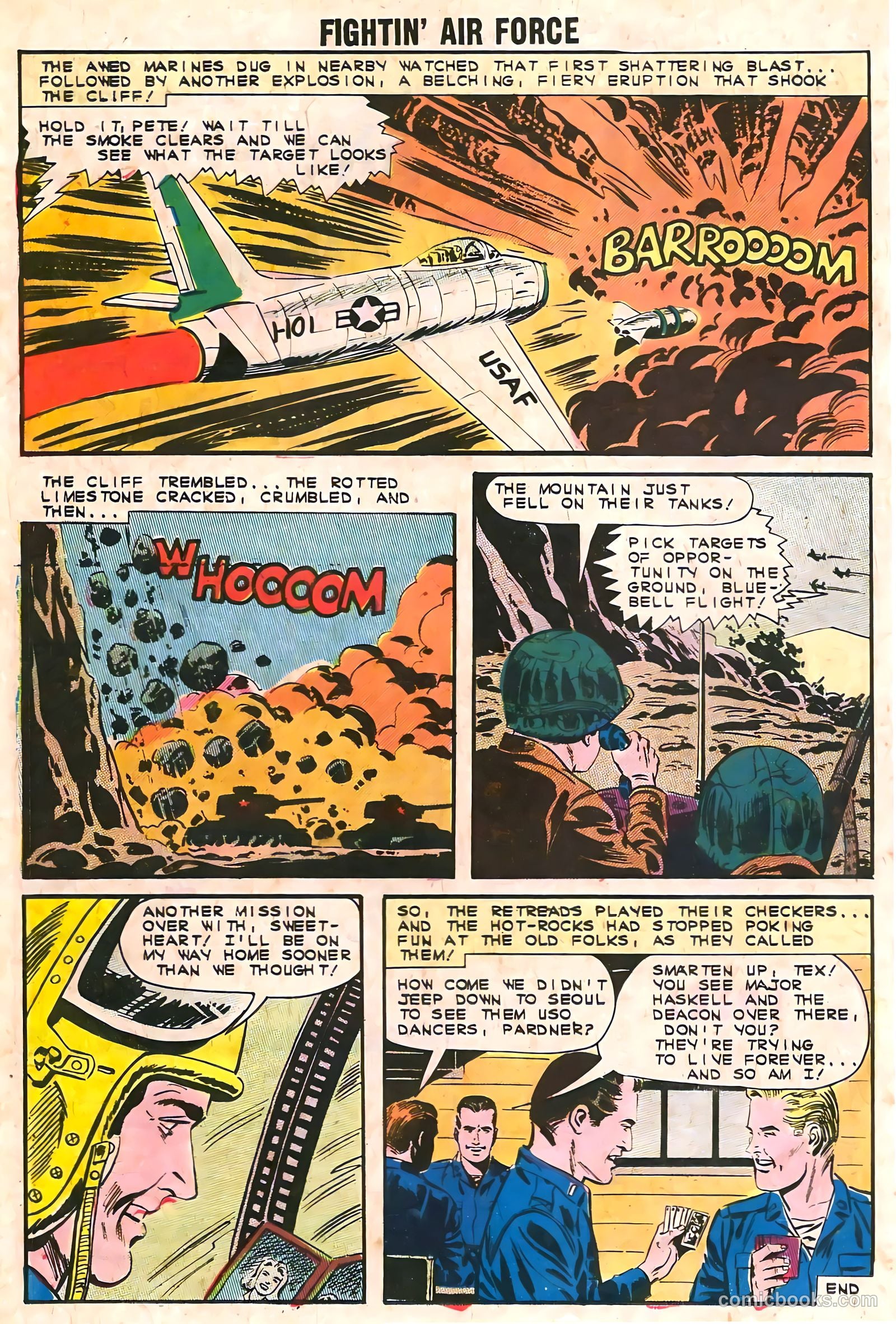 Fightin' Air Force #36 (1963) — page 16 of 36