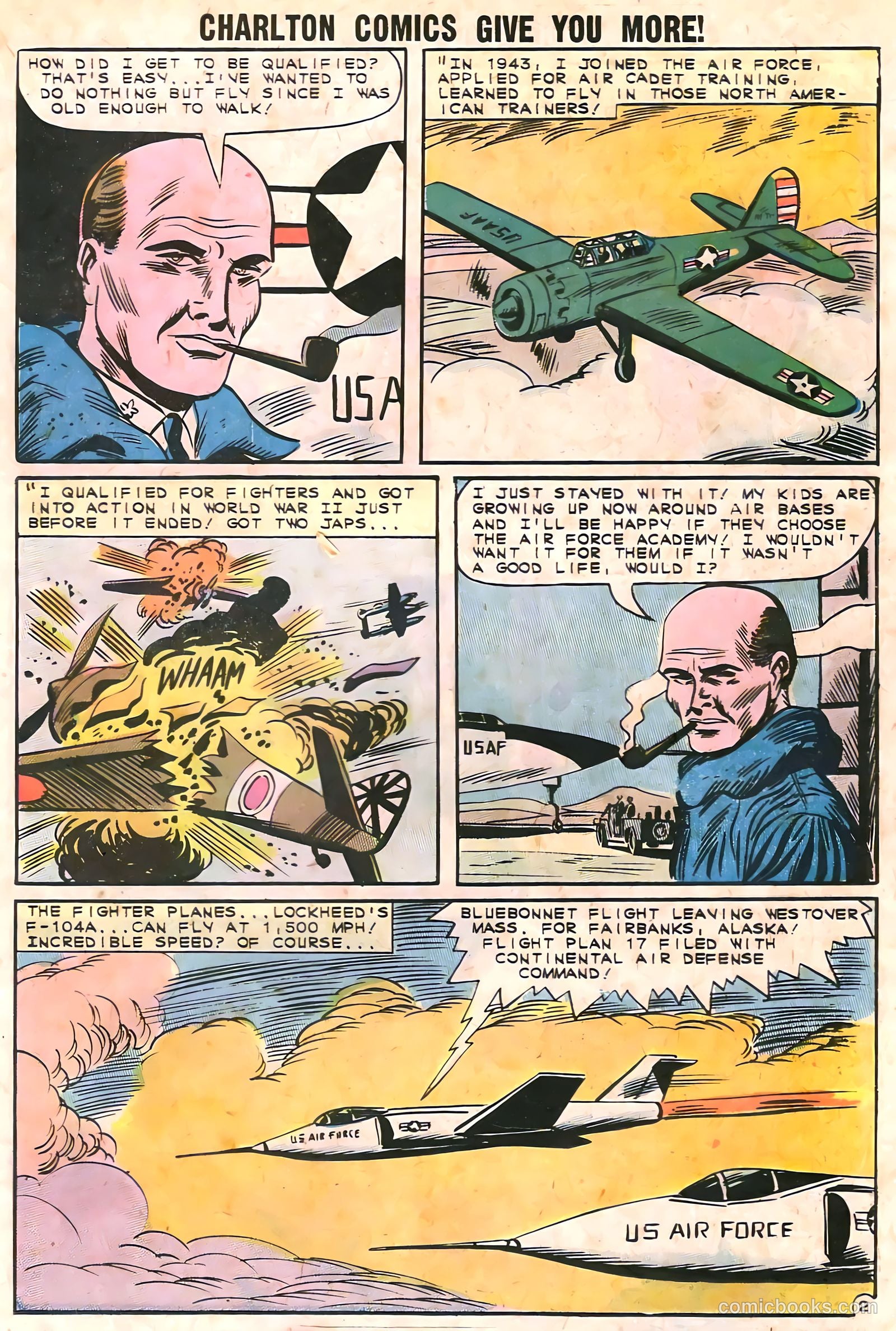 Fightin' Air Force #36 (1963) — page 19 of 36