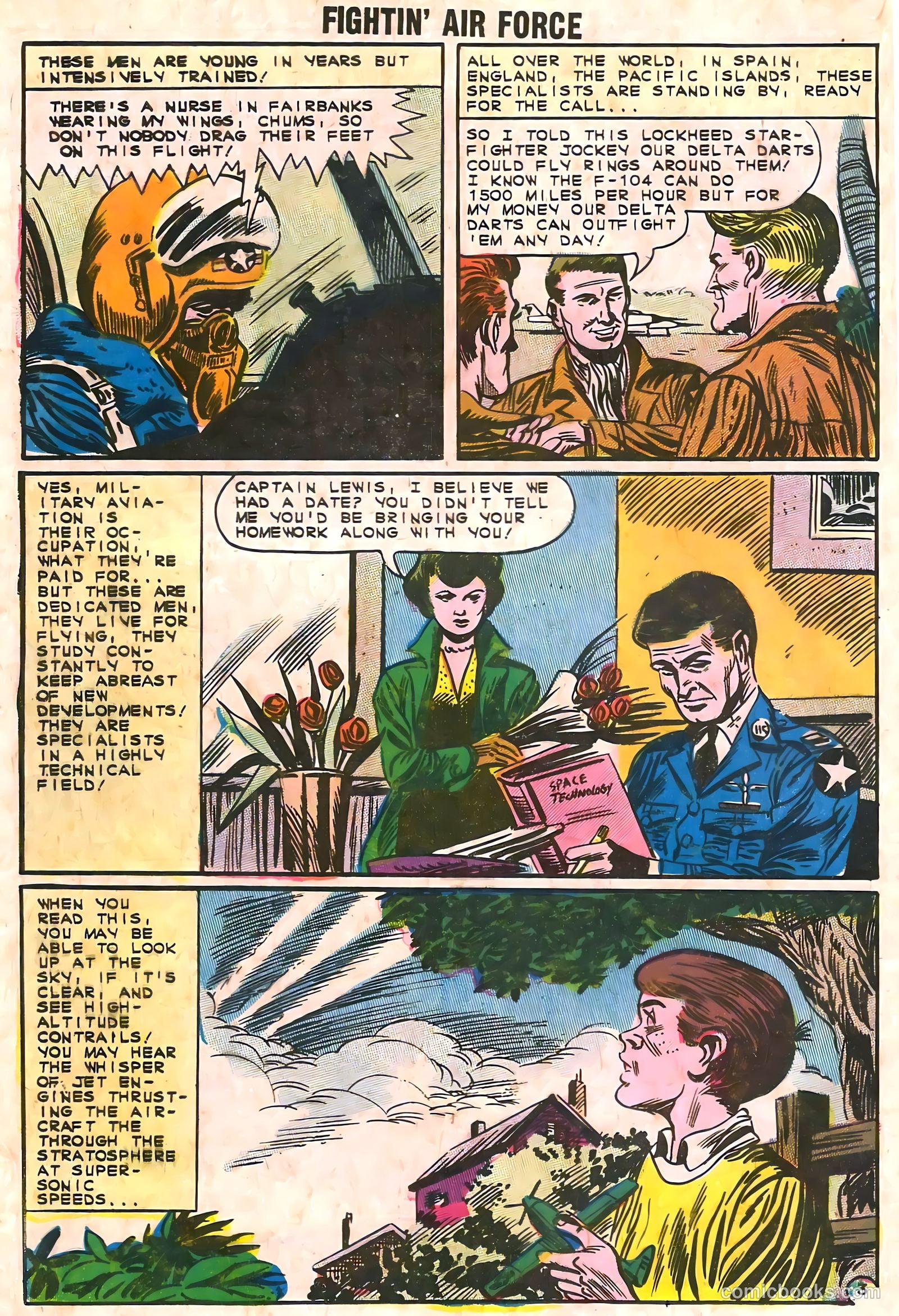 Fightin' Air Force #36 (1963) — page 20 of 36