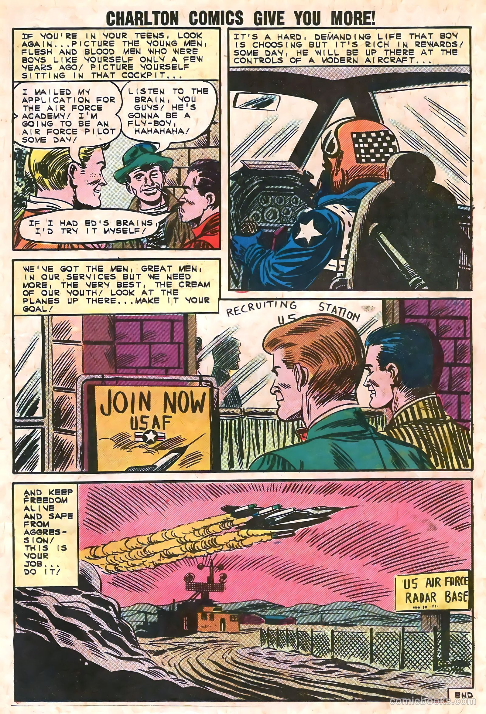 Fightin' Air Force #36 (1963) — page 21 of 36