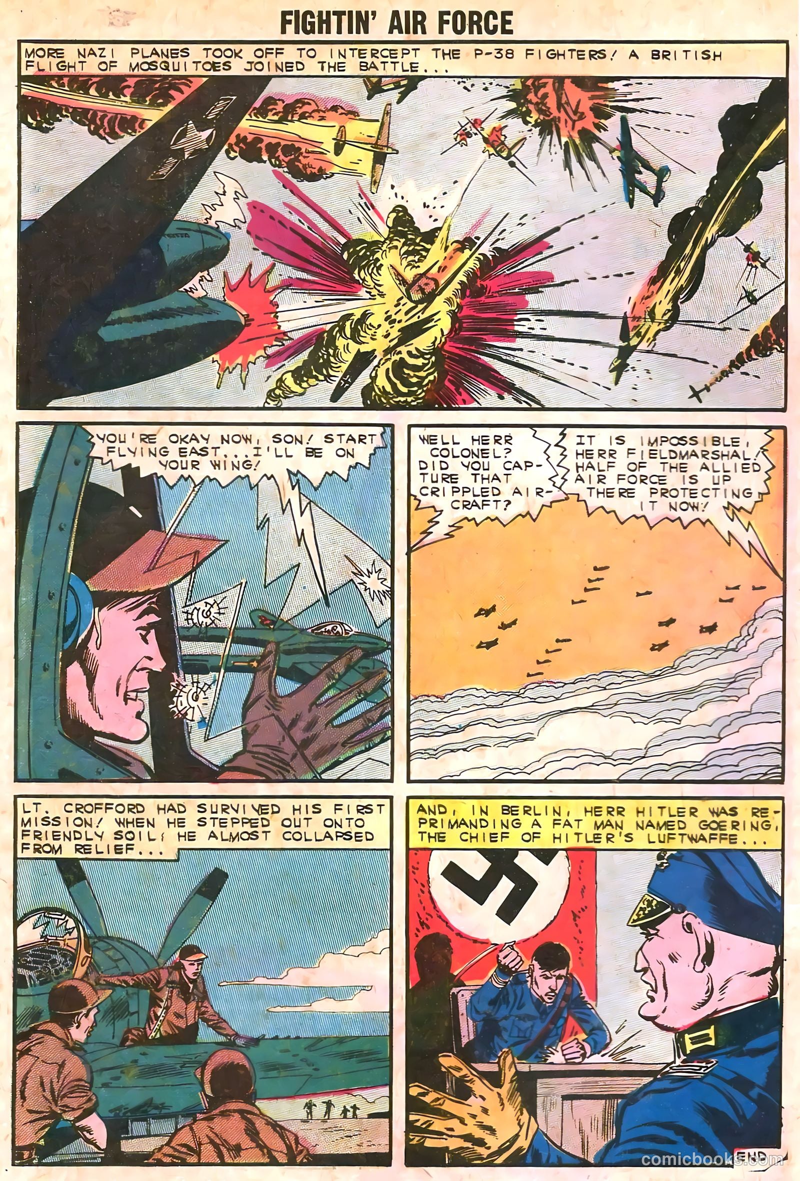 Fightin' Air Force #36 (1963) — page 32 of 36