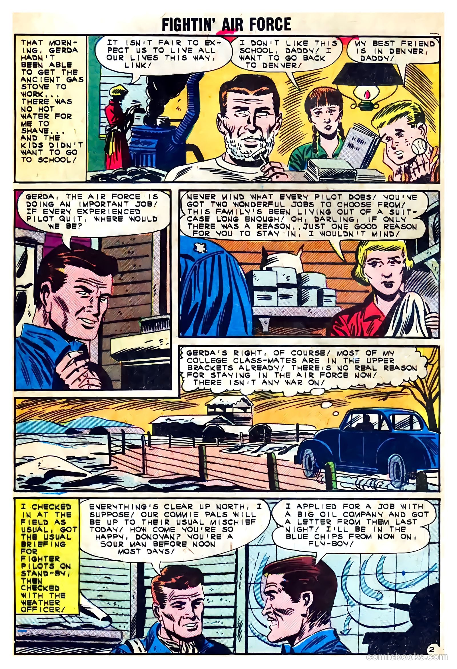 Fightin' Air Force #37 (1963) — page 4 of 36