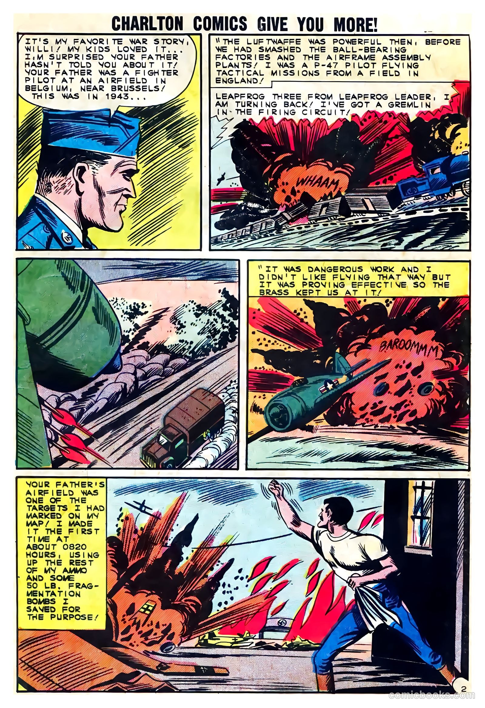 Fightin' Air Force #37 (1963) — page 23 of 36