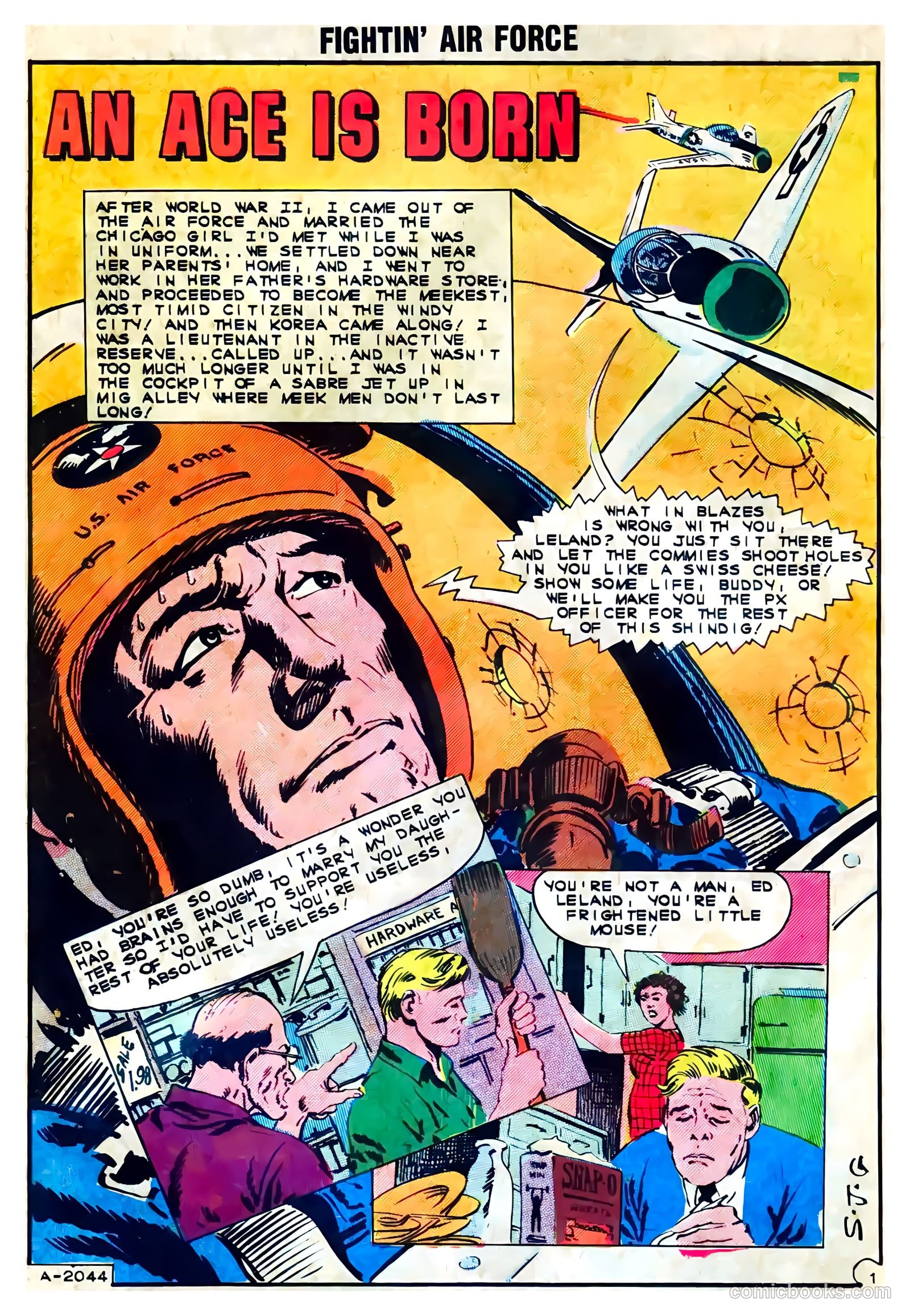 Fightin' Air Force #37 (1963) — page 26 of 36