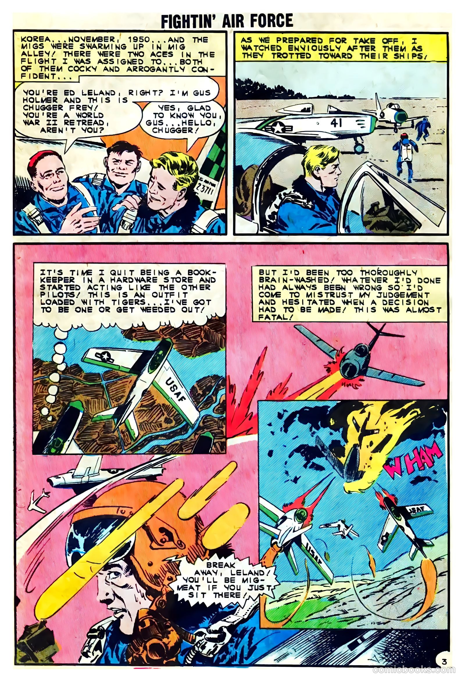 Fightin' Air Force #37 (1963) — page 28 of 36