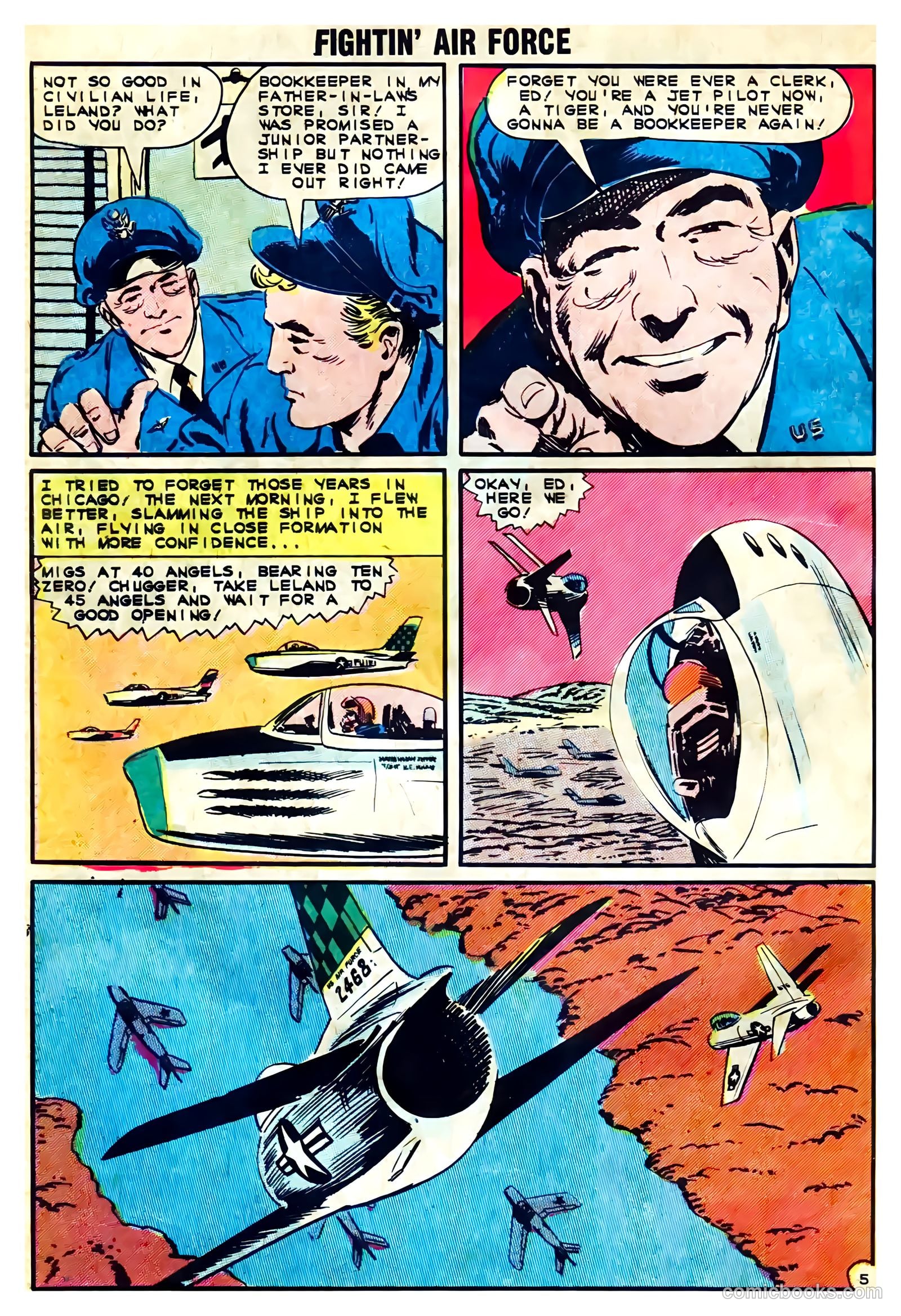 Fightin' Air Force #37 (1963) — page 30 of 36
