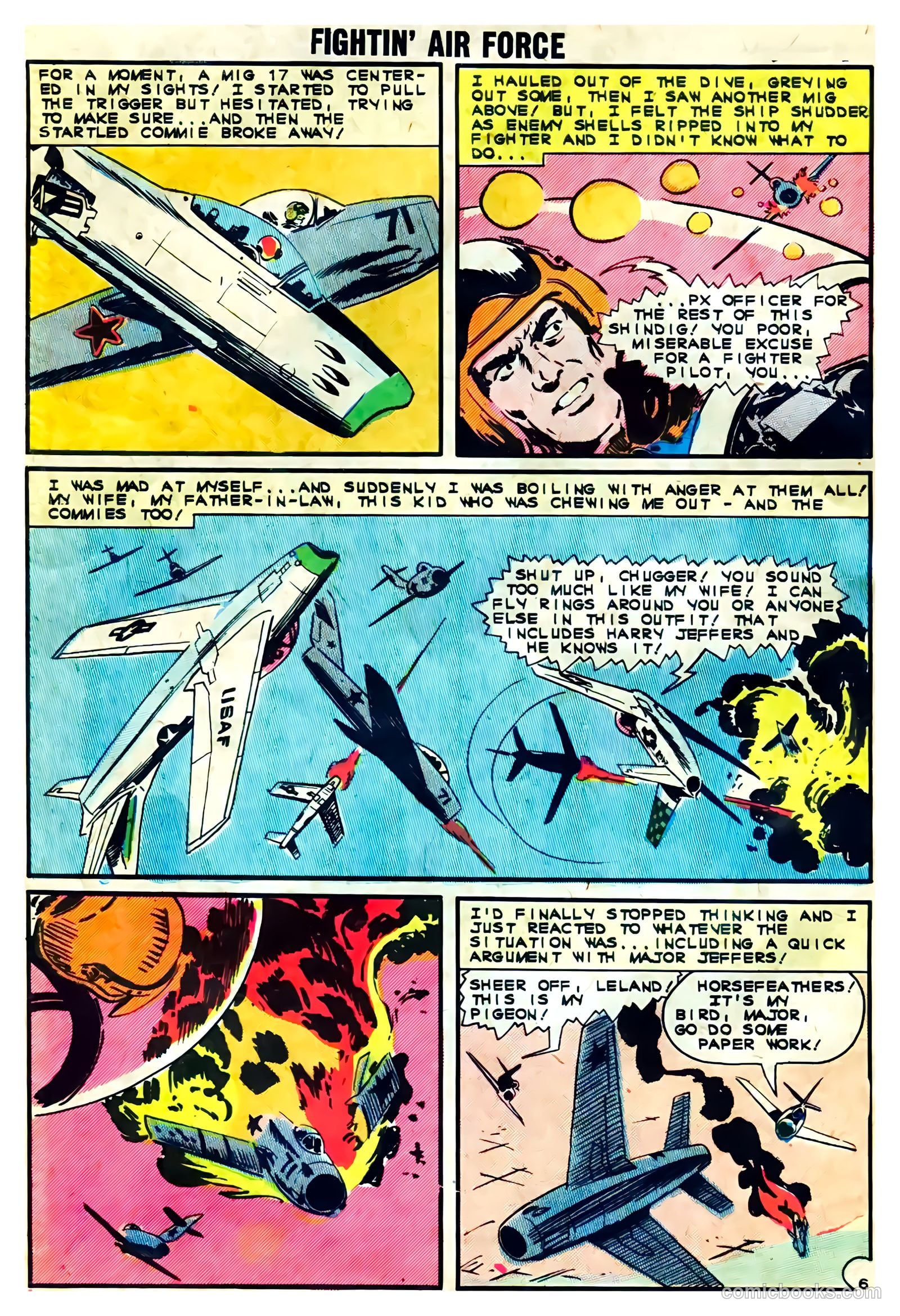 Fightin' Air Force #37 (1963) — page 32 of 36