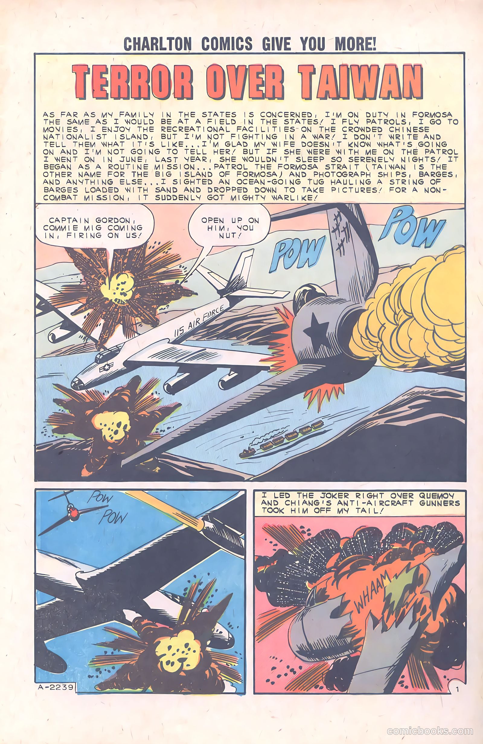 Fightin' Air Force #38 (1963) — page 3 of 36