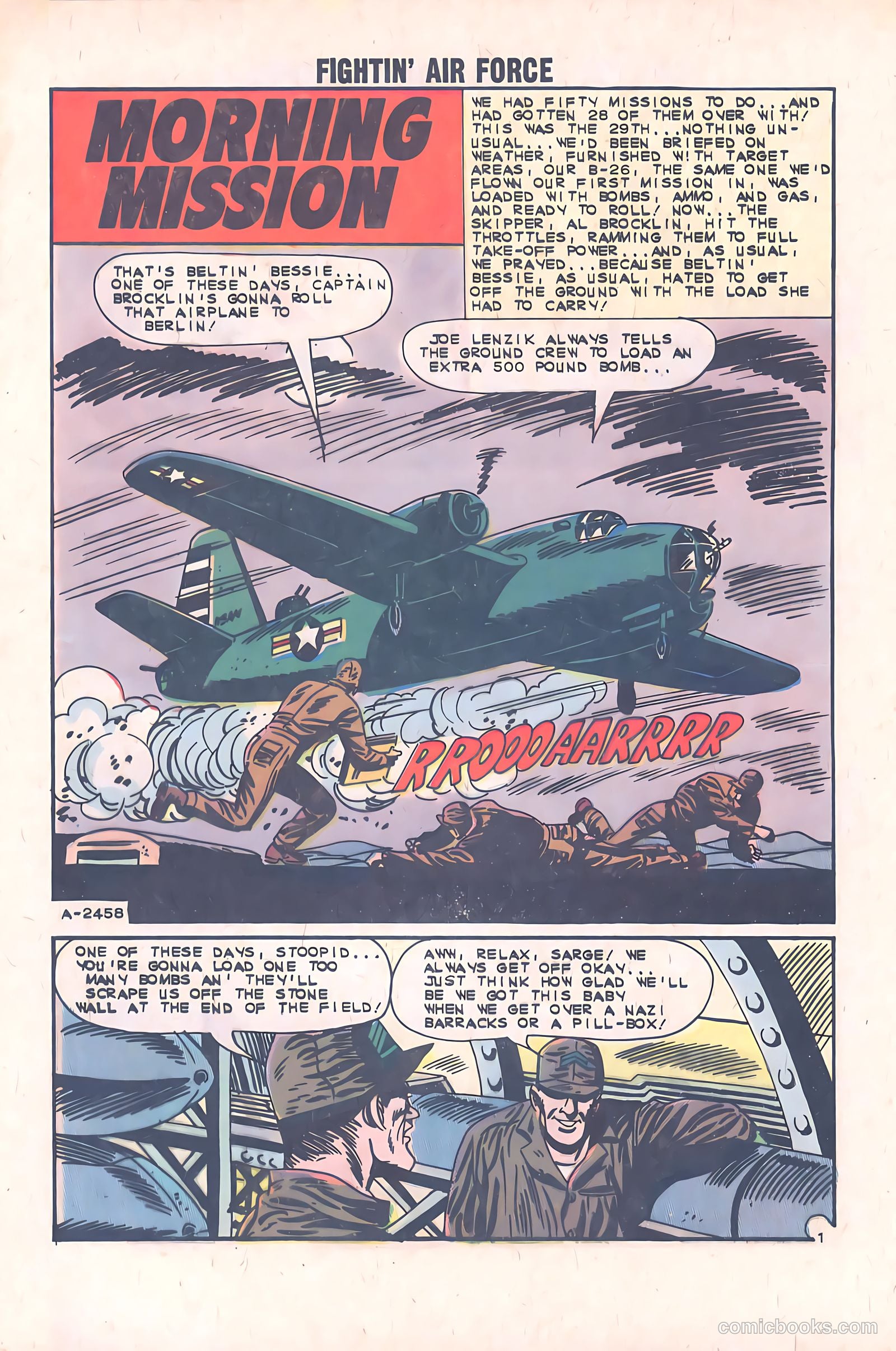 Fightin' Air Force #38 (1963) — page 8 of 36