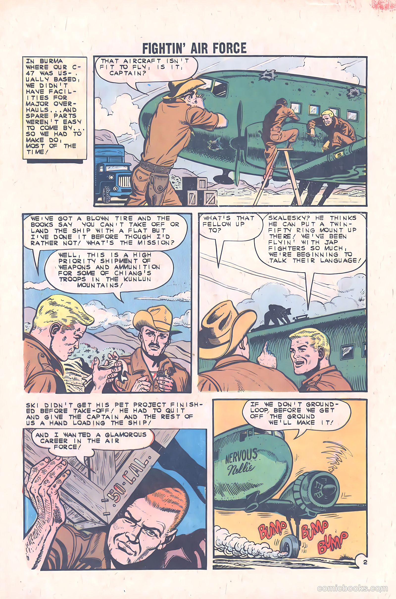 Fightin' Air Force #38 (1963) — page 20 of 36