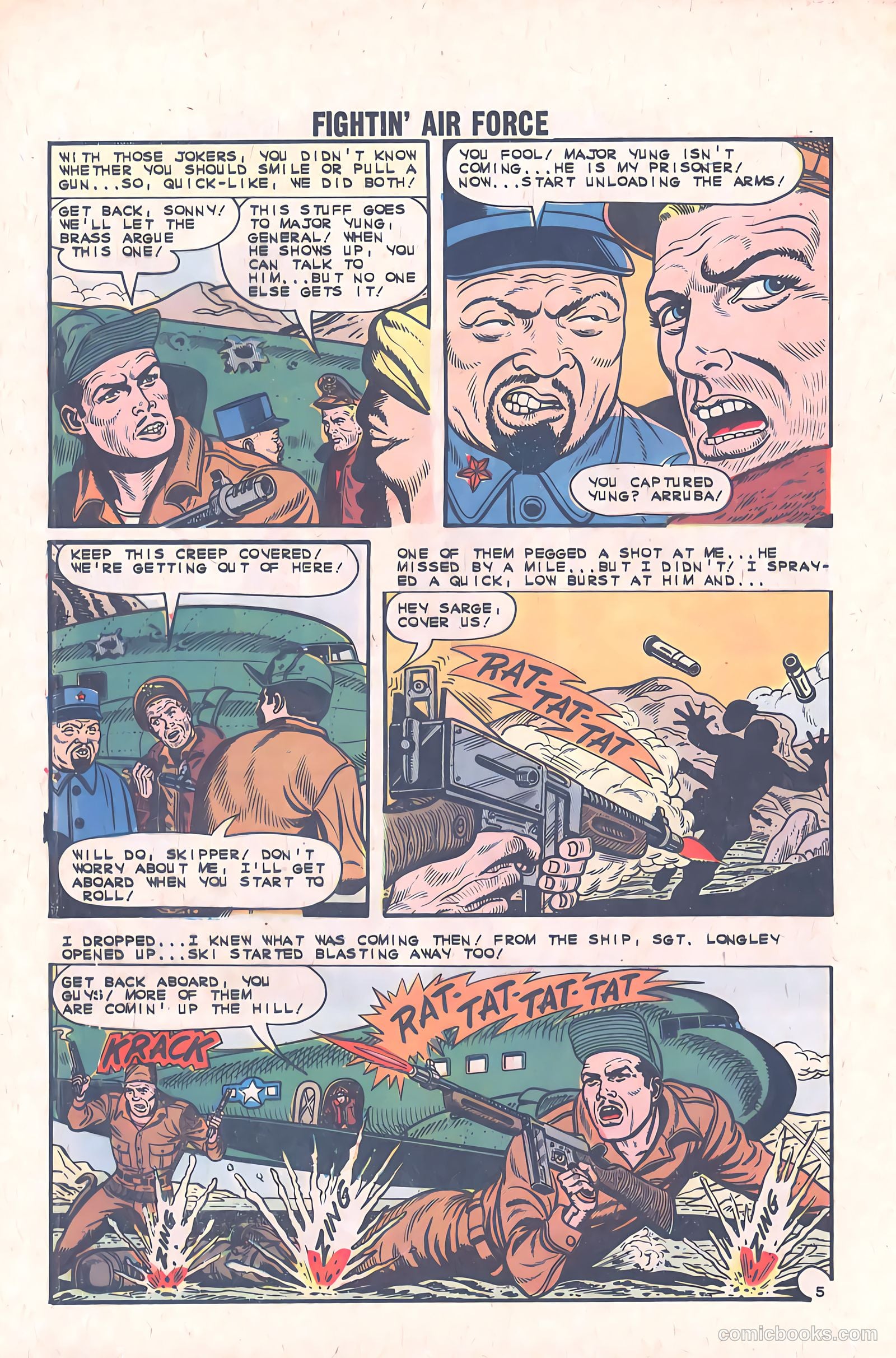 Fightin' Air Force #38 (1963) — page 24 of 36