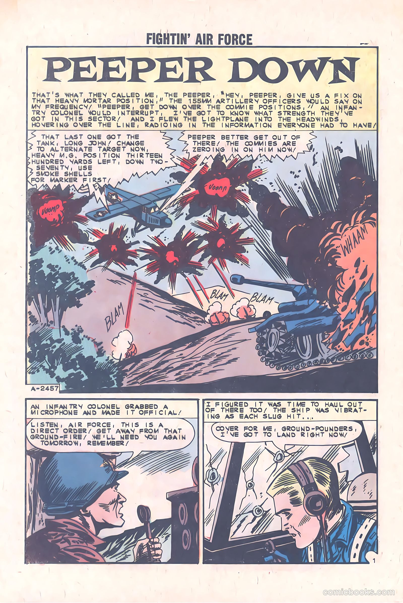 Fightin' Air Force #38 (1963) — page 28 of 36