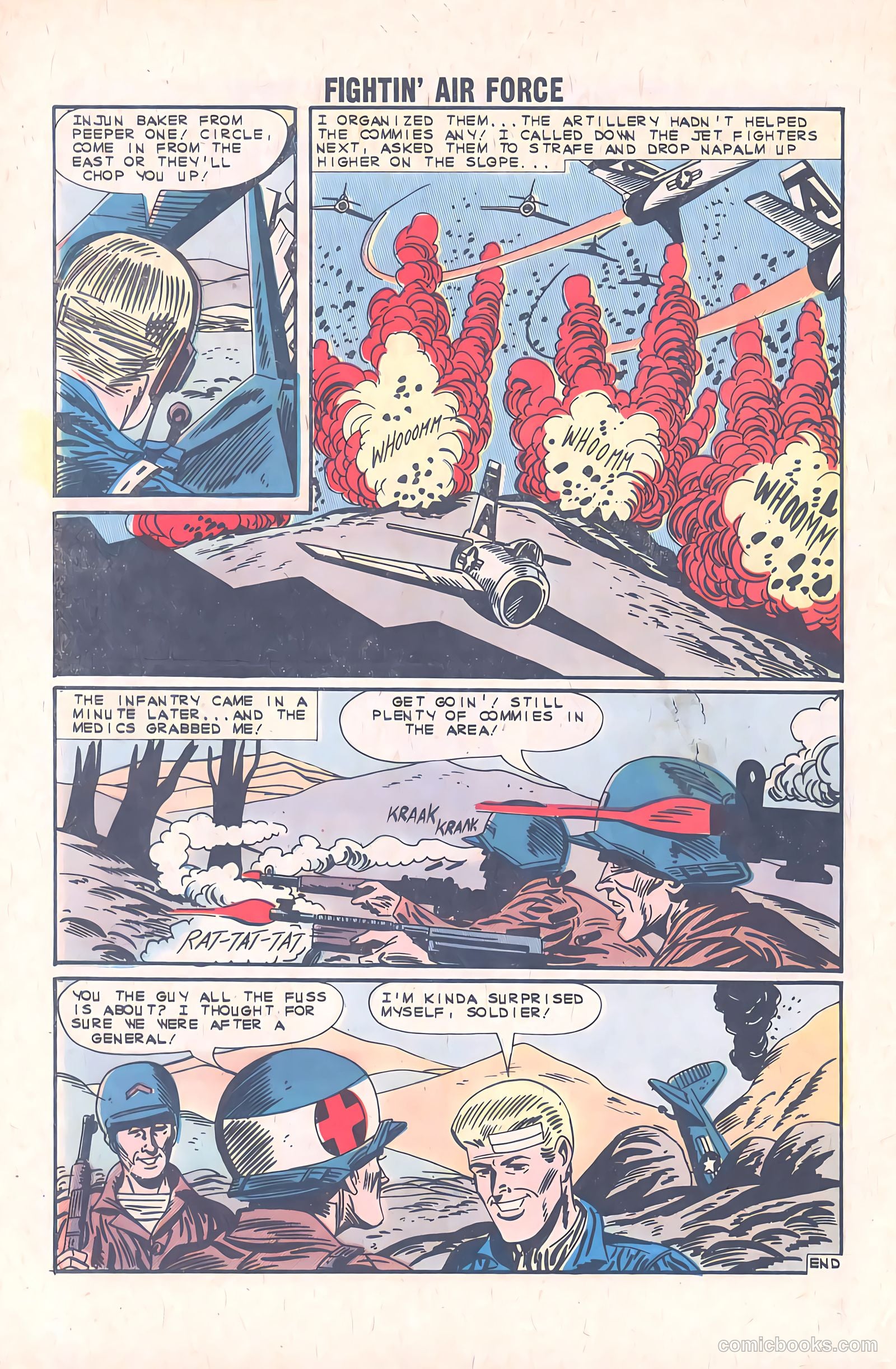 Fightin' Air Force #38 (1963) — page 32 of 36