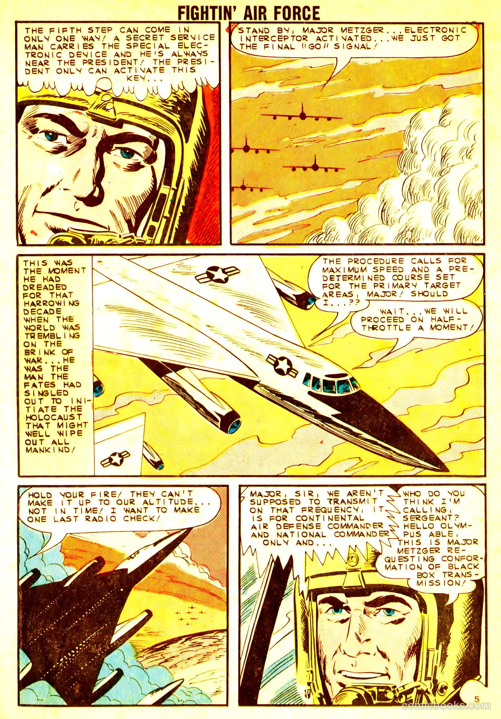 Fightin' Air Force #39 (1963) — page 12 of 36