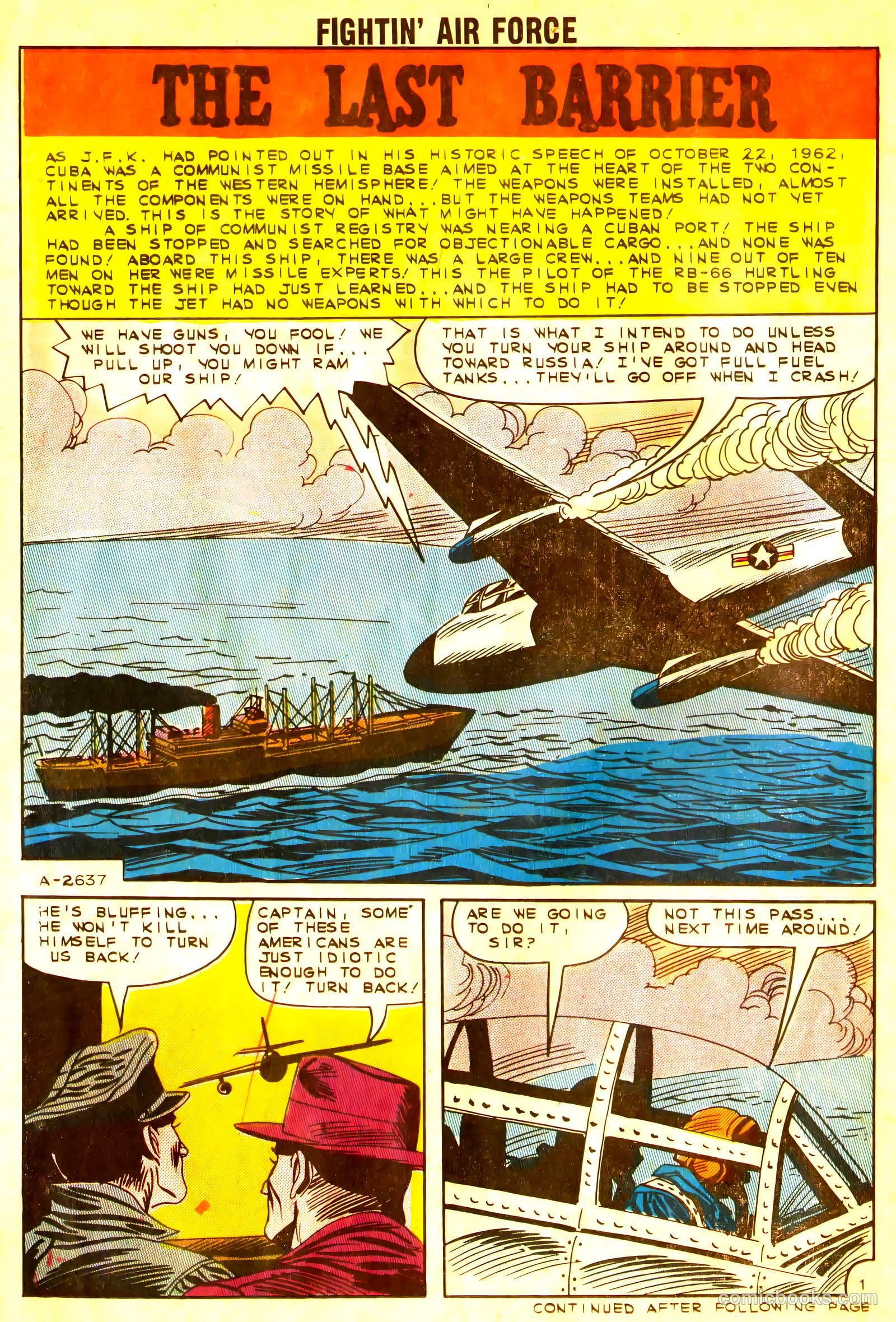 Fightin' Air Force #39 (1963) — page 14 of 36
