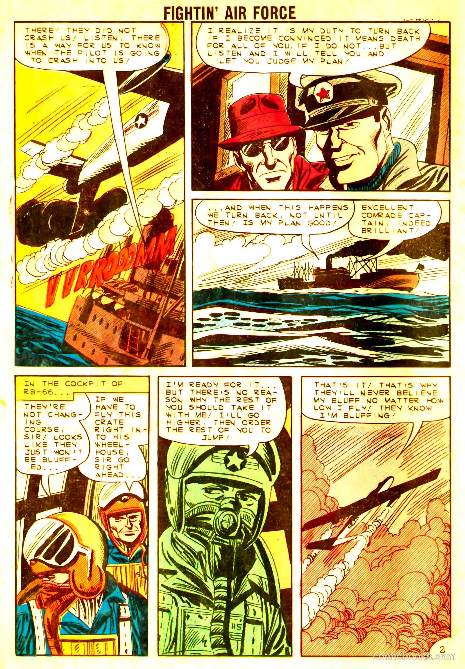 Fightin' Air Force #39 (1963) — page 16 of 36