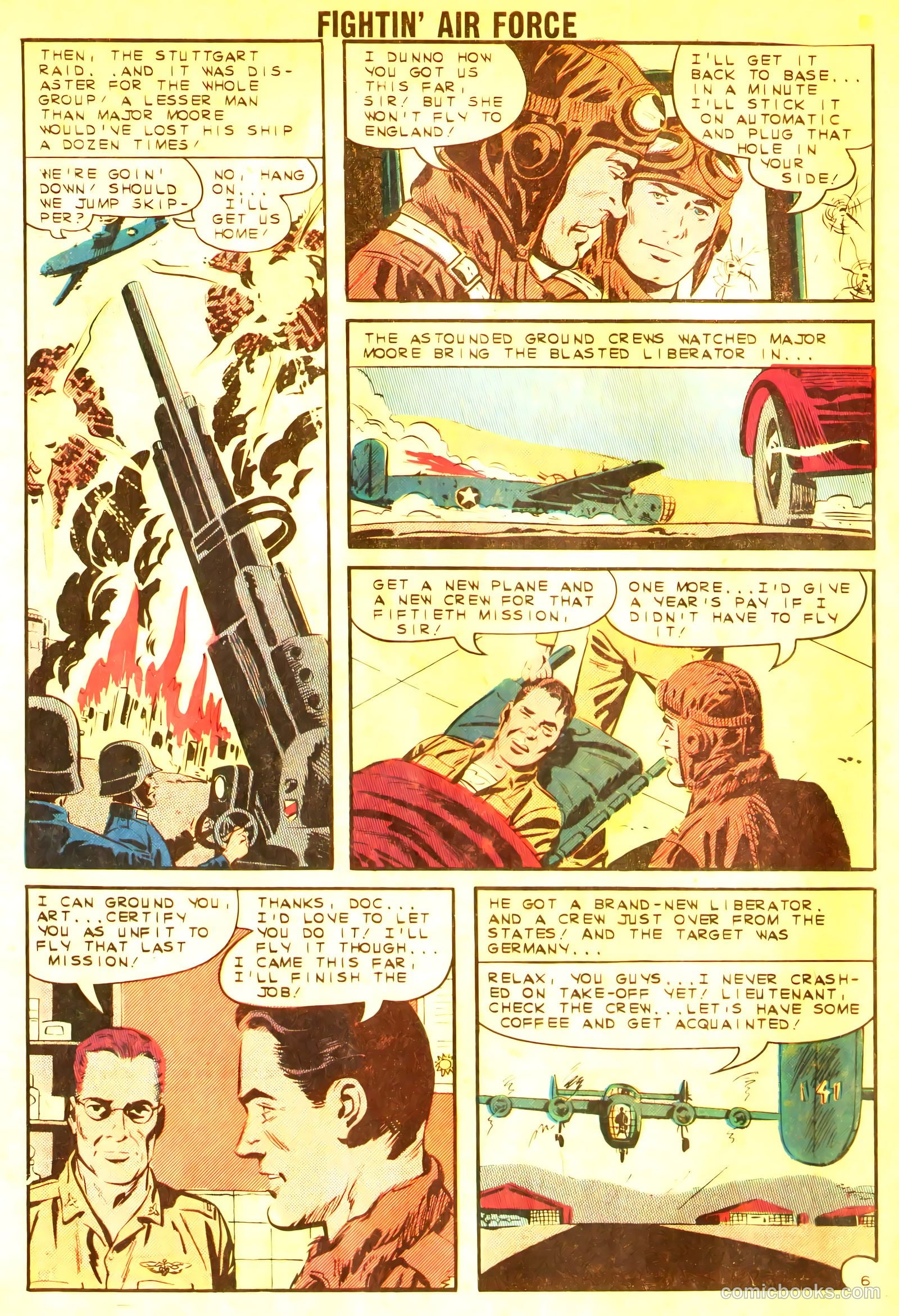 Fightin' Air Force #39 (1963) — page 32 of 36