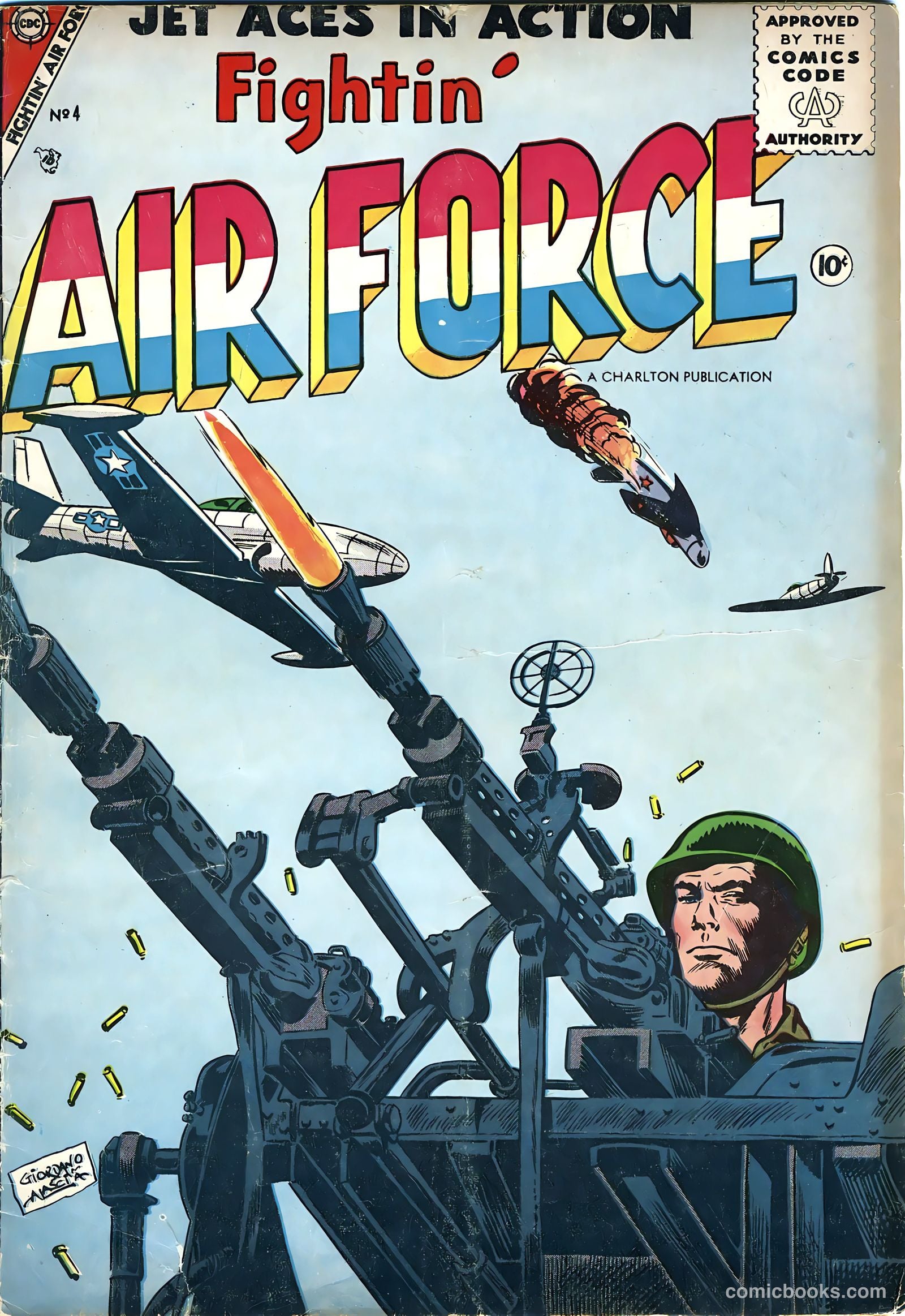Fightin' Air Force #4 (1956) — page 1 of 36