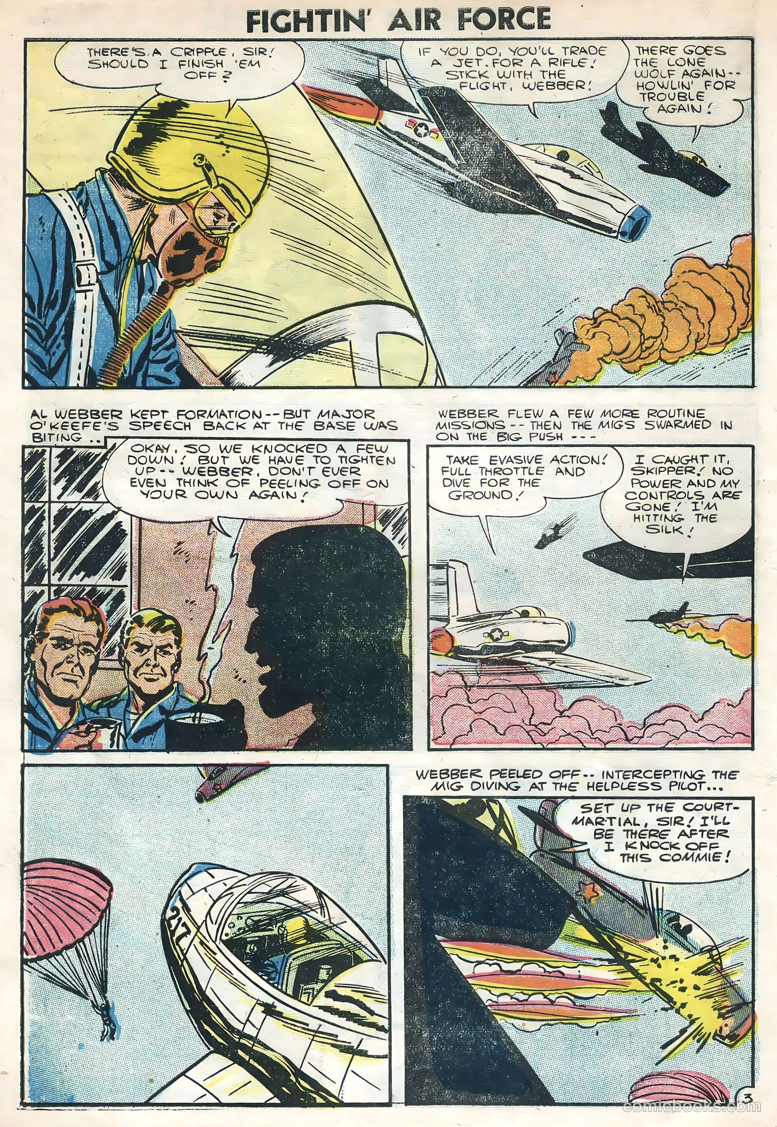 Fightin' Air Force #4 (1956) — page 10 of 36