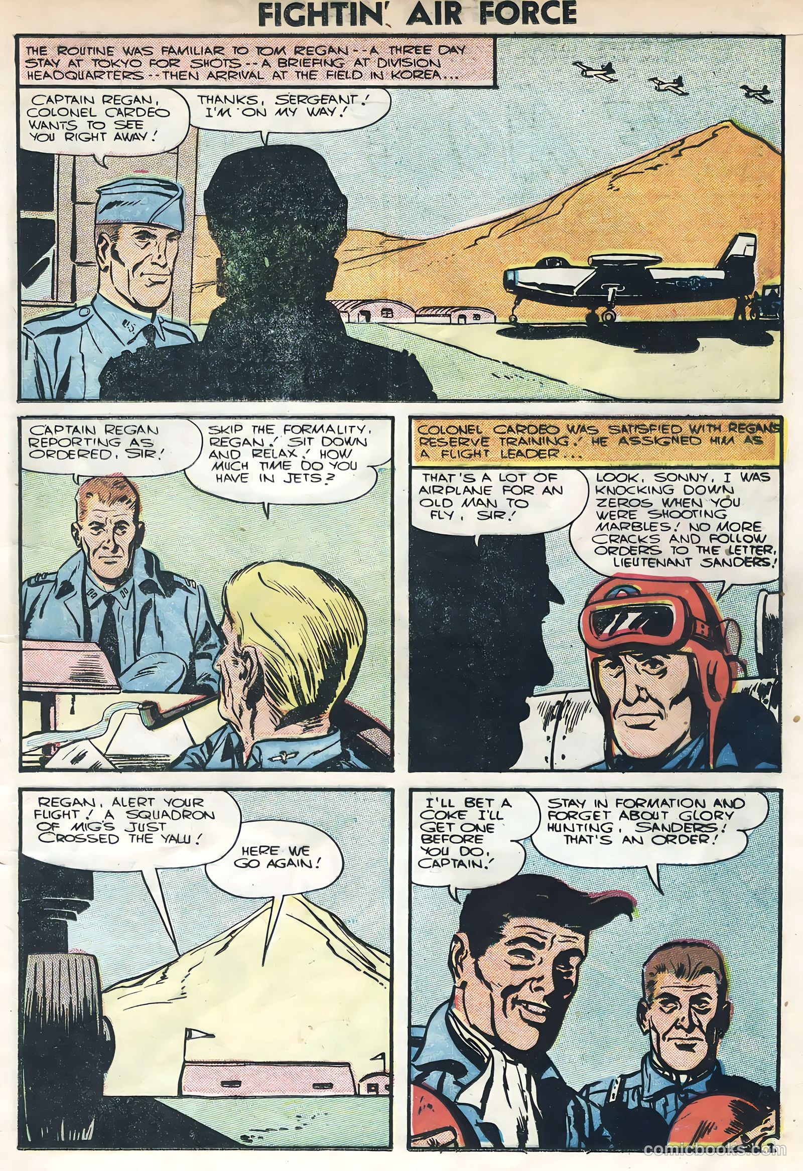 Fightin' Air Force #4 (1956) — page 13 of 36
