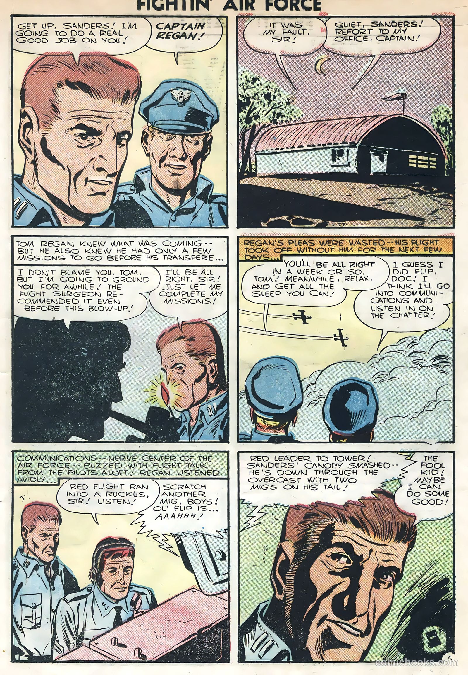 Fightin' Air Force #4 (1956) — page 17 of 36