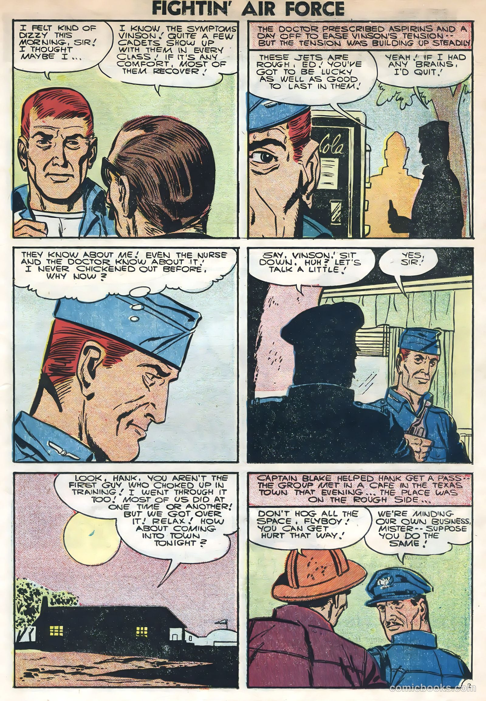 Fightin' Air Force #4 (1956) — page 23 of 36