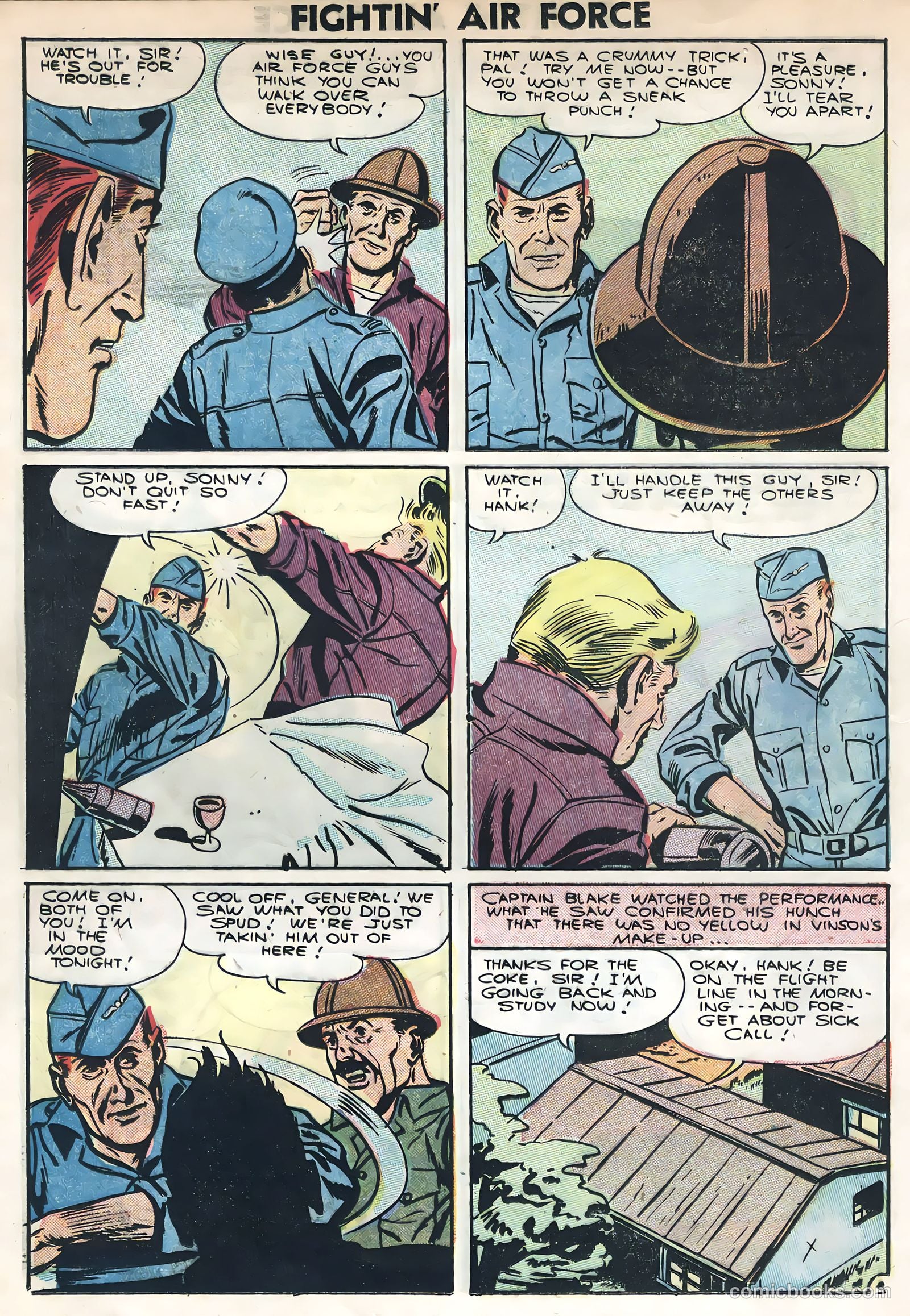Fightin' Air Force #4 (1956) — page 24 of 36