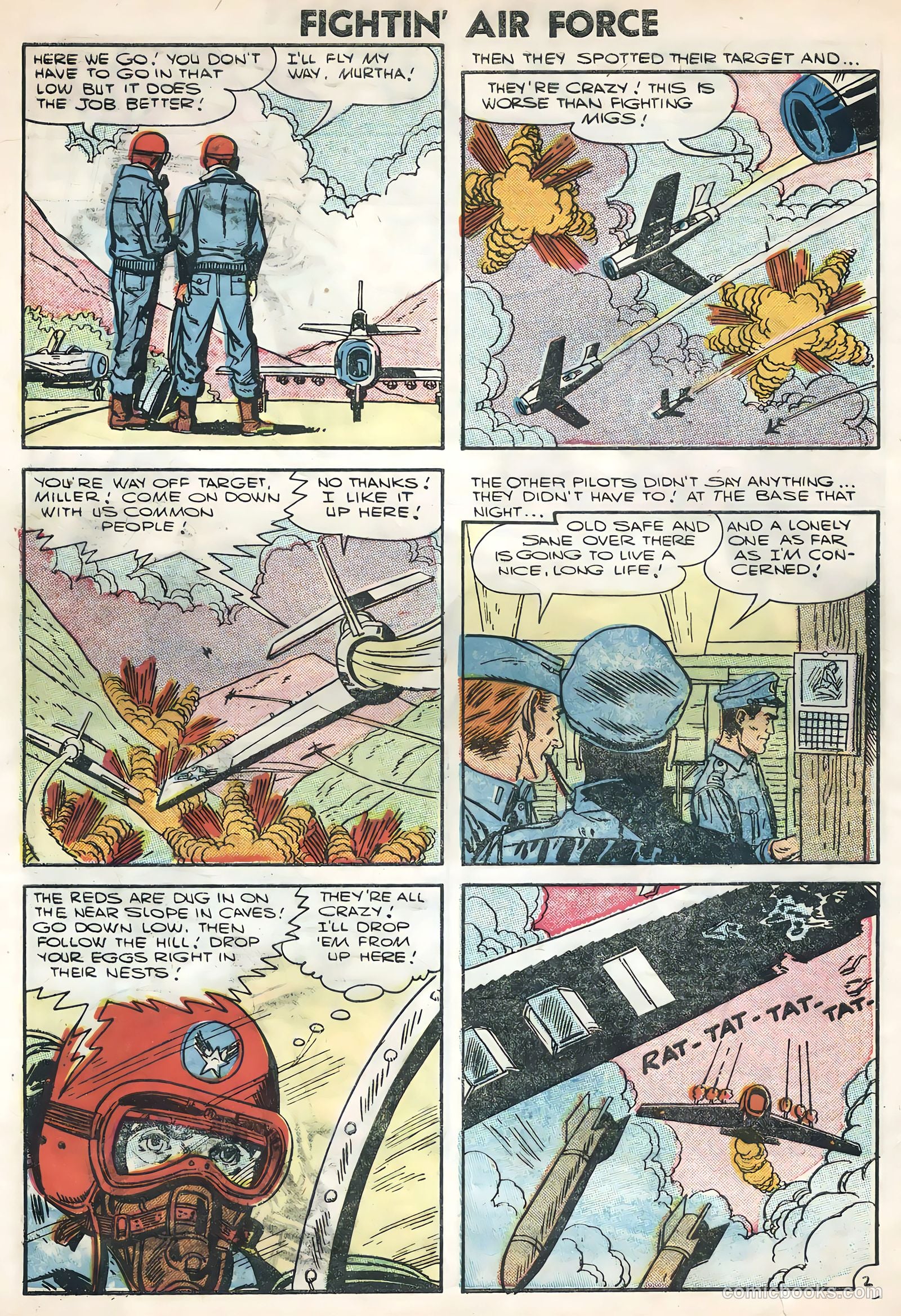 Fightin' Air Force #4 (1956) — page 28 of 36