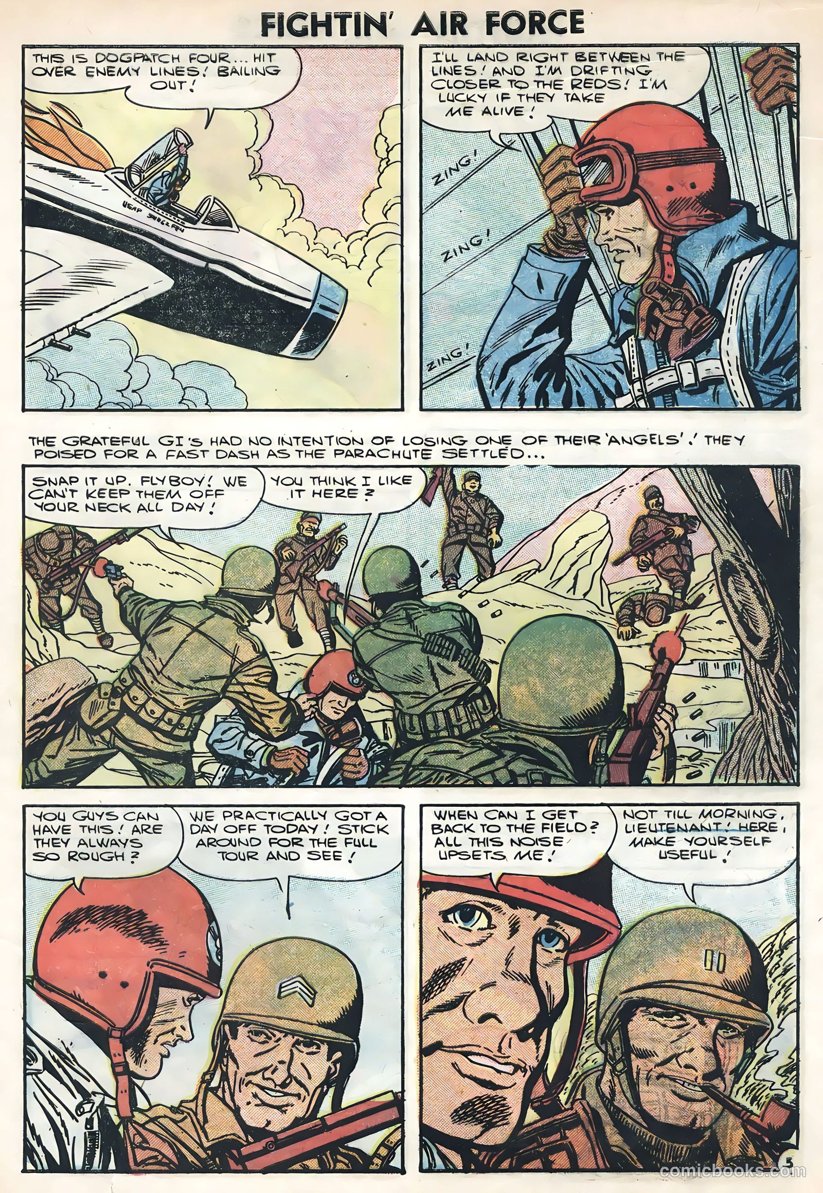 Fightin' Air Force #4 (1956) — page 29 of 36