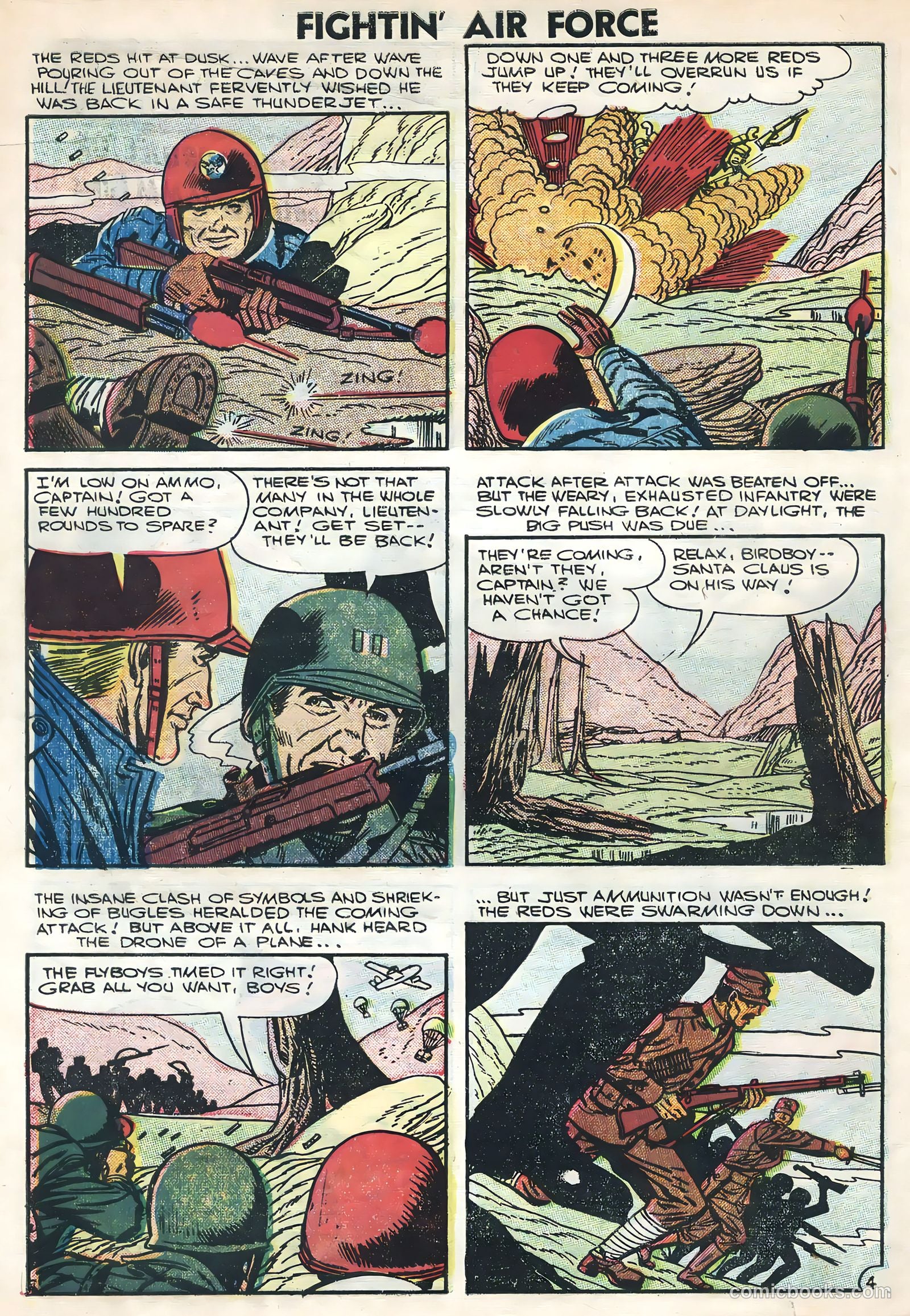 Fightin' Air Force #4 (1956) — page 30 of 36