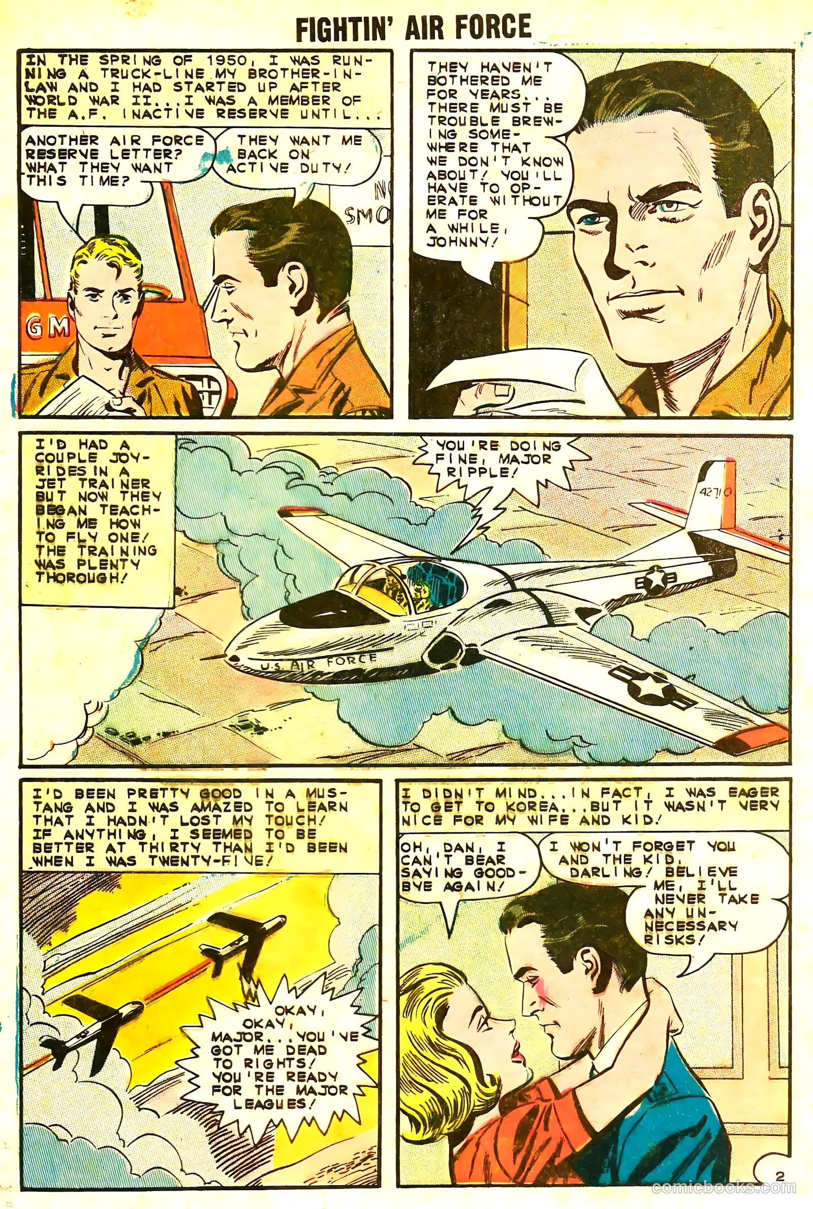 Fightin' Air Force #40 (1963) — page 4 of 36