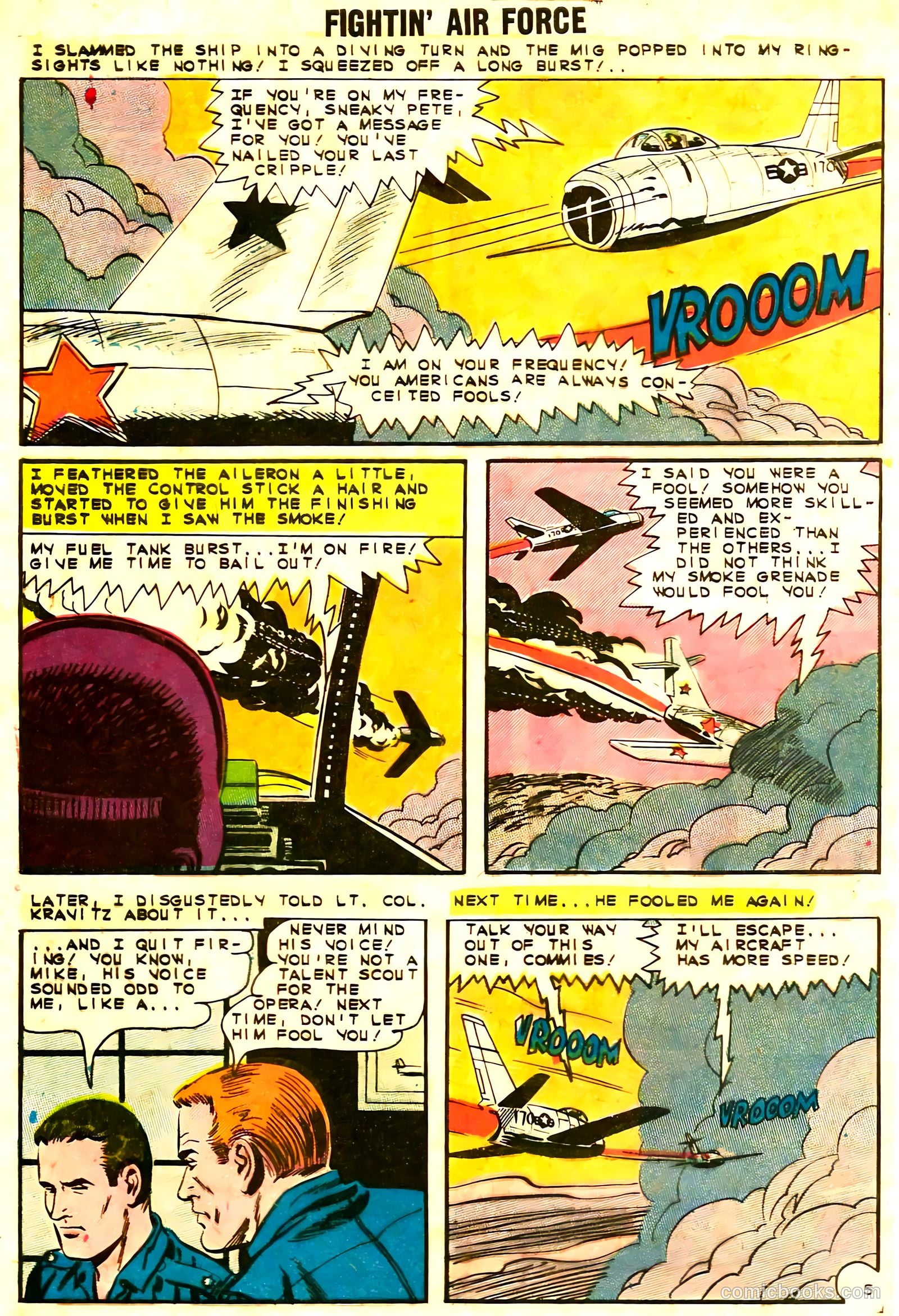 Fightin' Air Force #40 (1963) — page 8 of 36