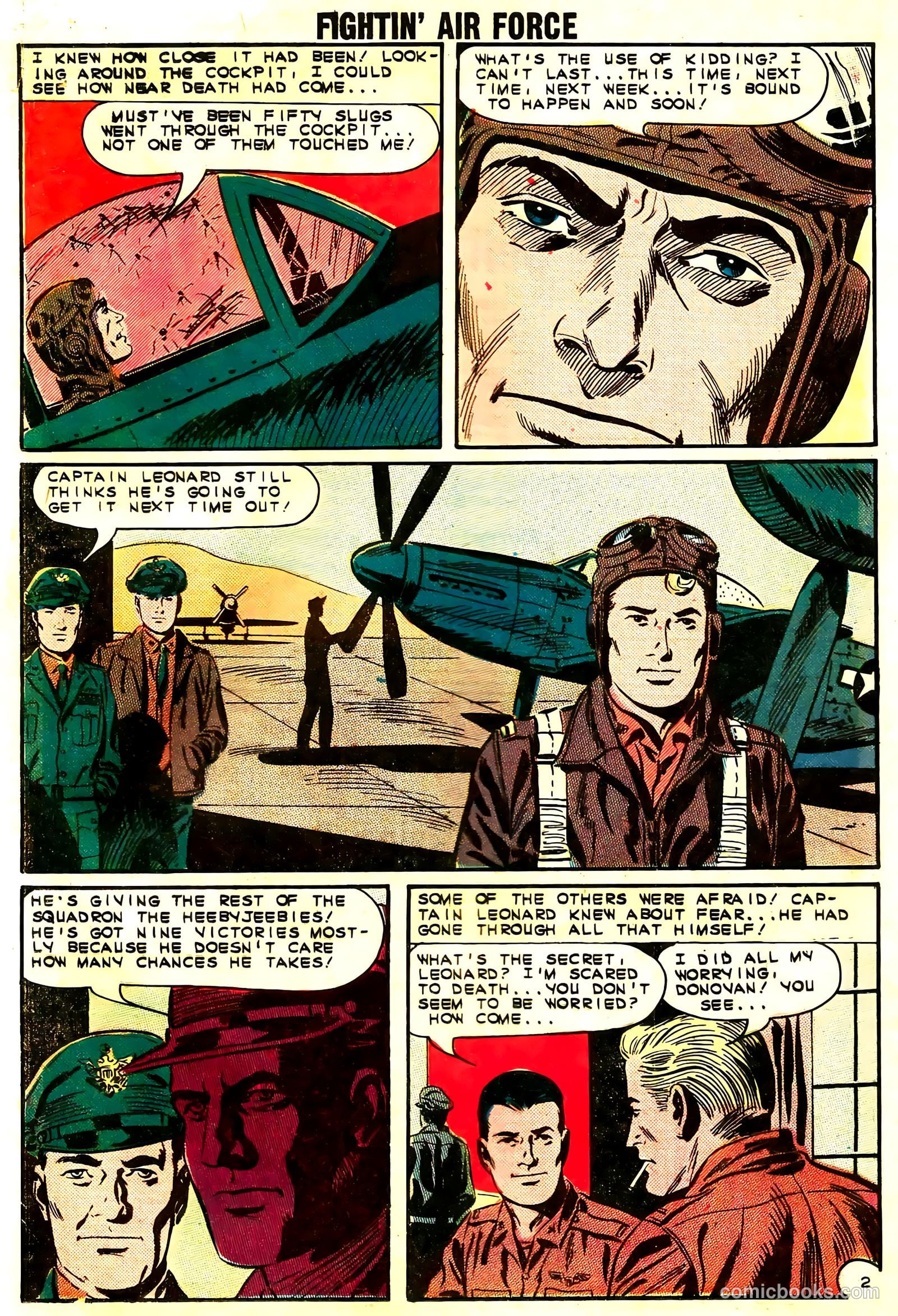 Fightin' Air Force #42 (1964) — page 16 of 36
