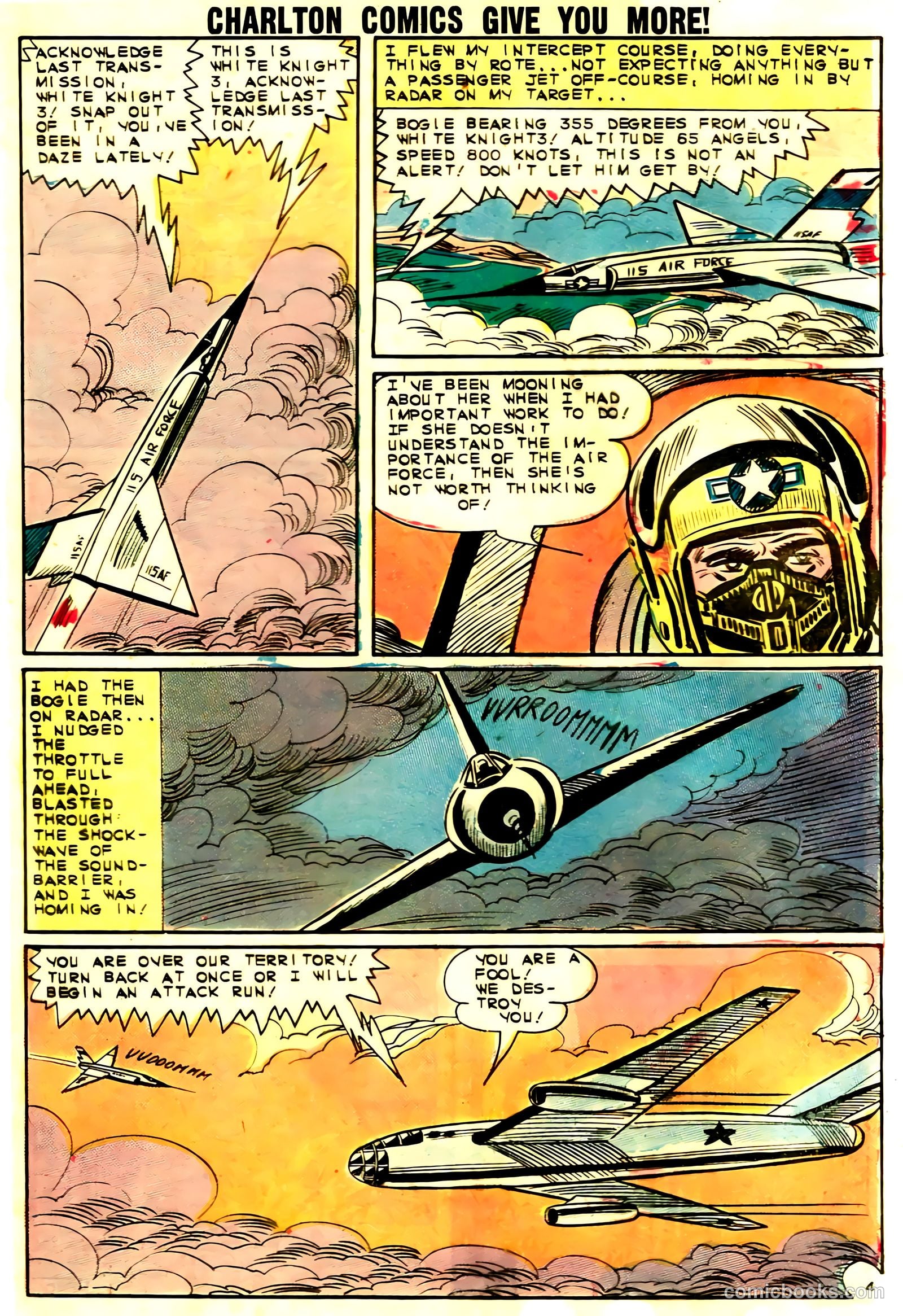 Fightin' Air Force #42 (1964) — page 25 of 36