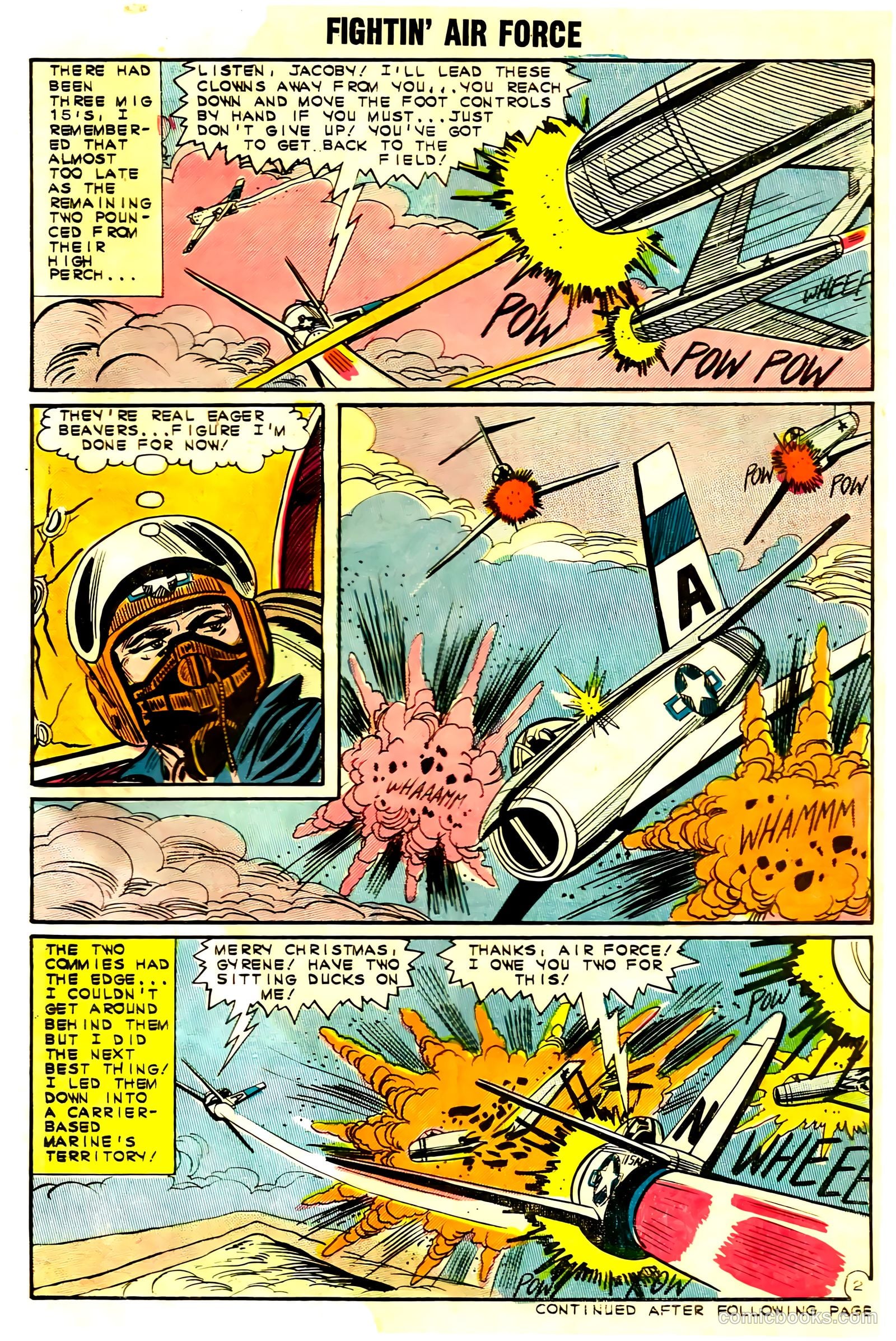 Fightin' Air Force #42 (1964) — page 30 of 36