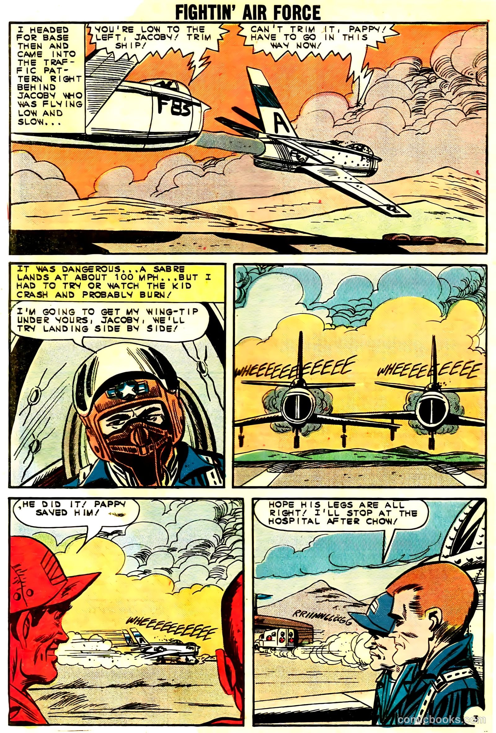 Fightin' Air Force #42 (1964) — page 32 of 36