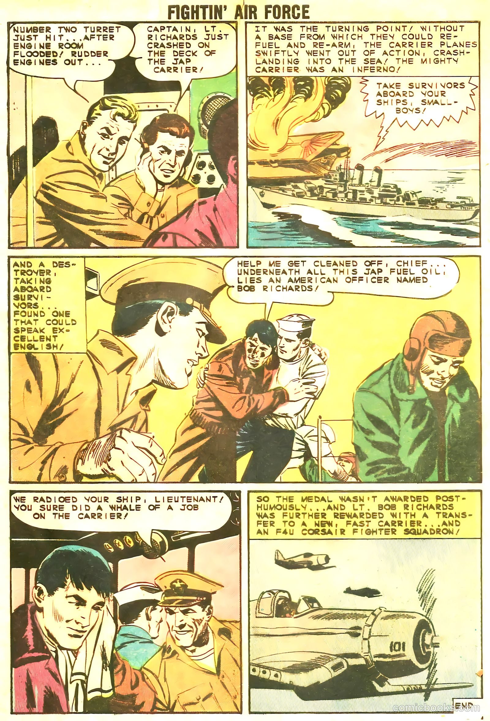 Fightin' Air Force #43 (1964) — page 8 of 36