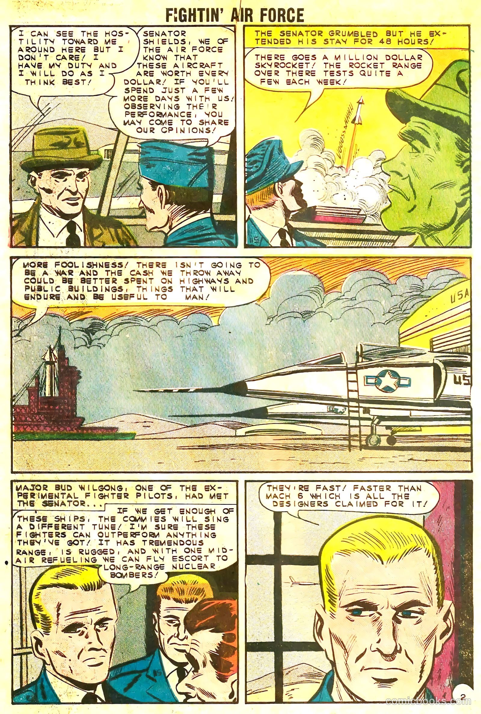 Fightin' Air Force #43 (1964) — page 10 of 36