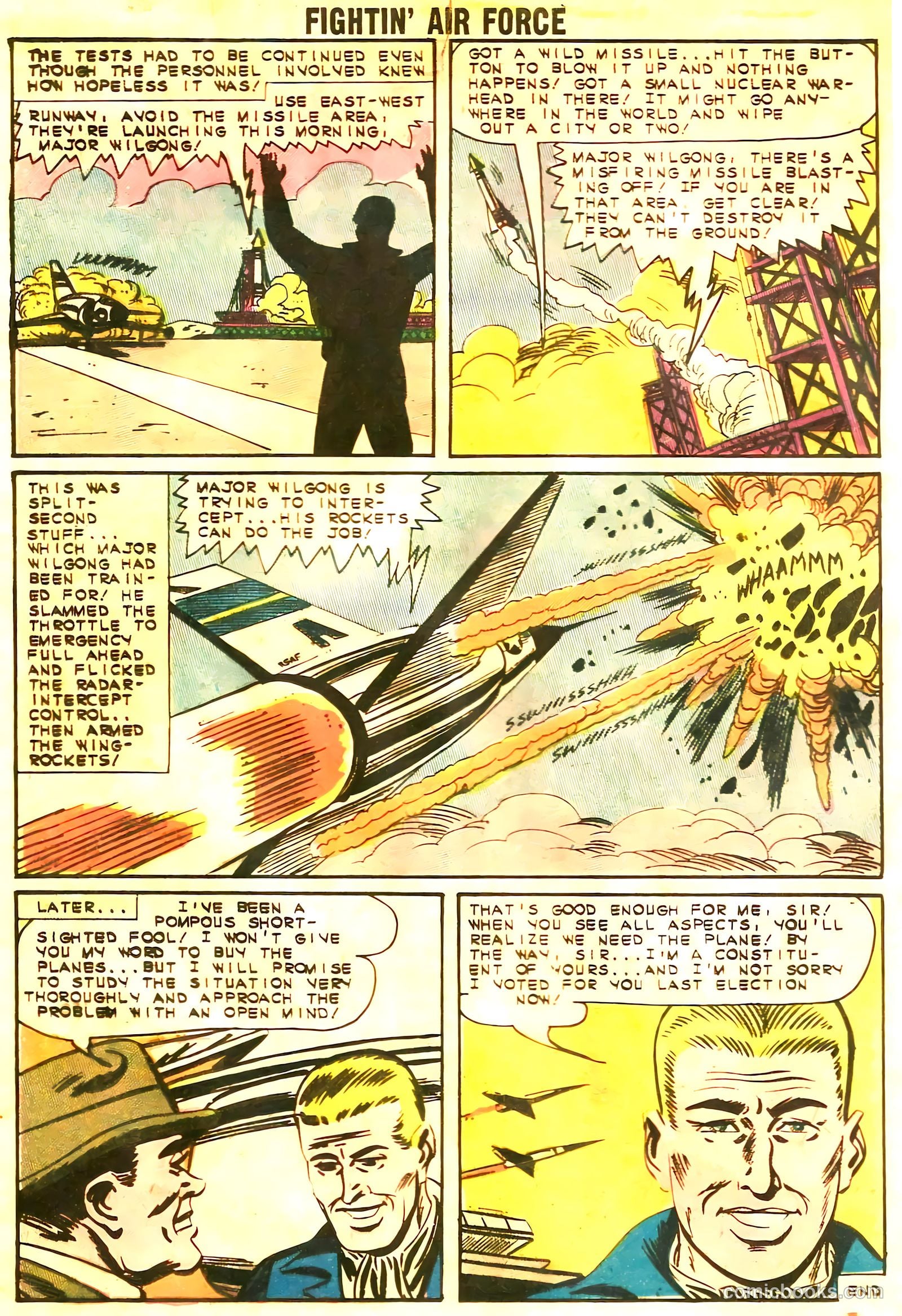 Fightin' Air Force #43 (1964) — page 12 of 36