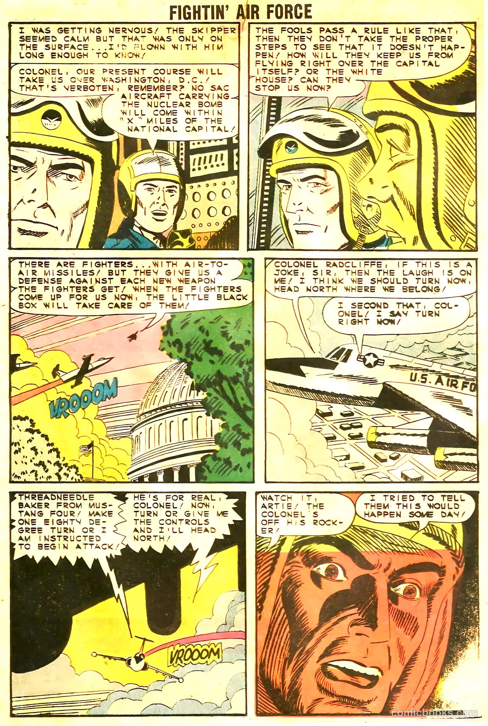 Fightin' Air Force #43 (1964) — page 16 of 36