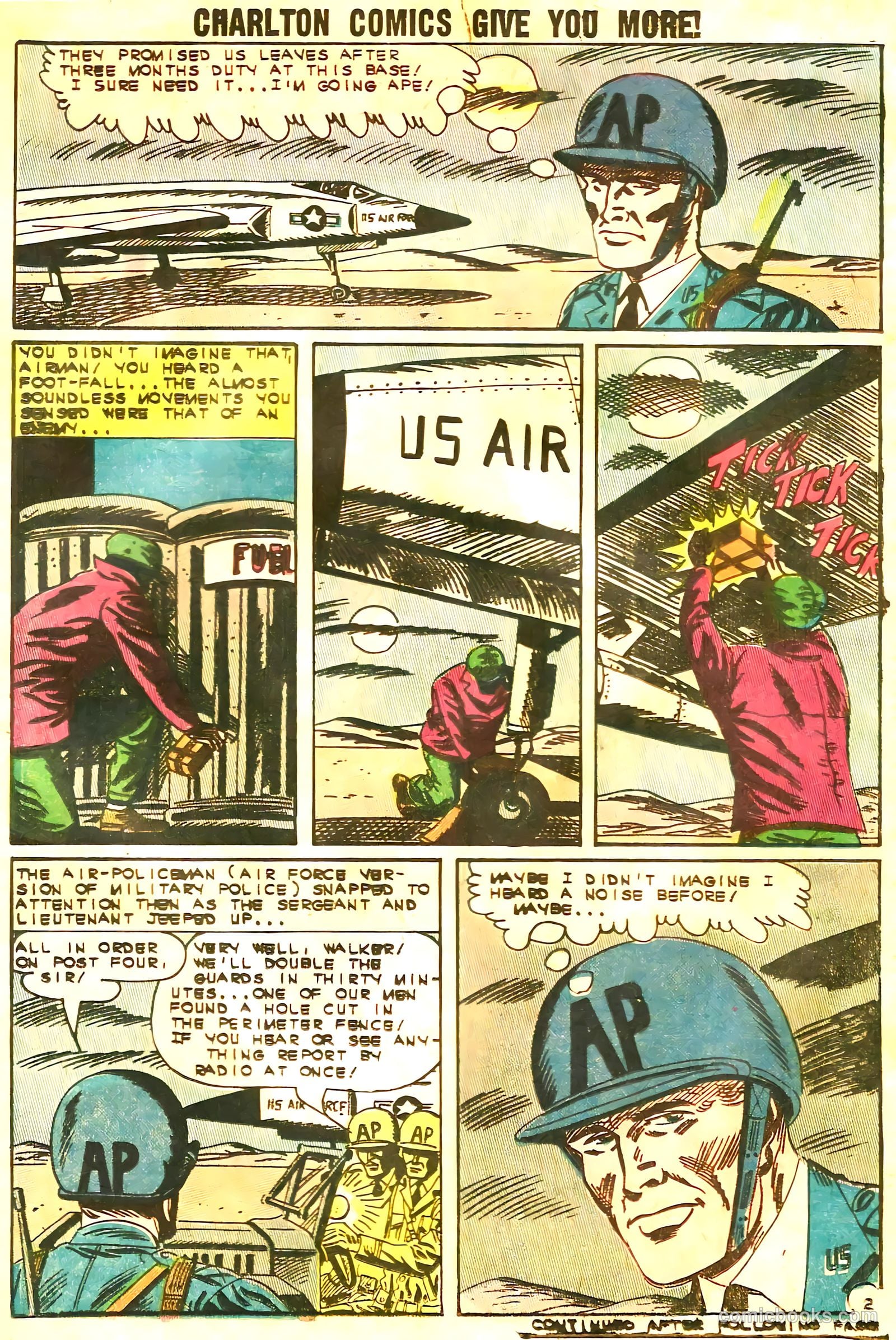 Fightin' Air Force #43 (1964) — page 21 of 36