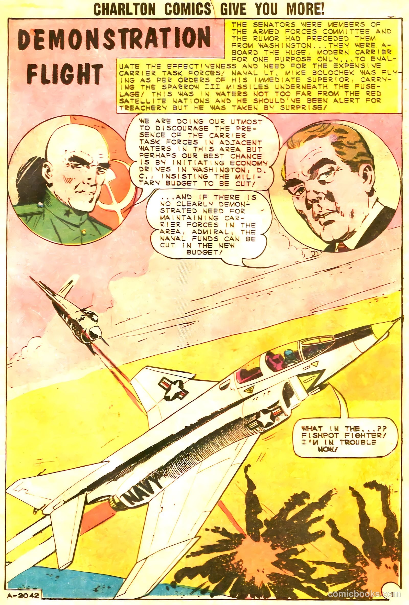 Fightin' Air Force #43 (1964) — page 25 of 36