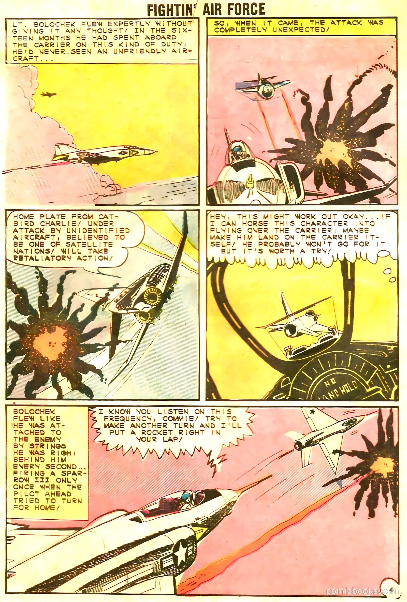 Fightin' Air Force #43 (1964) — page 28 of 36