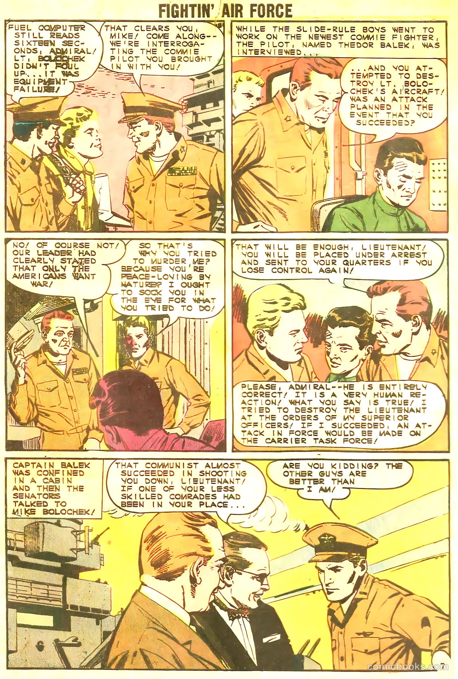 Fightin' Air Force #43 (1964) — page 32 of 36