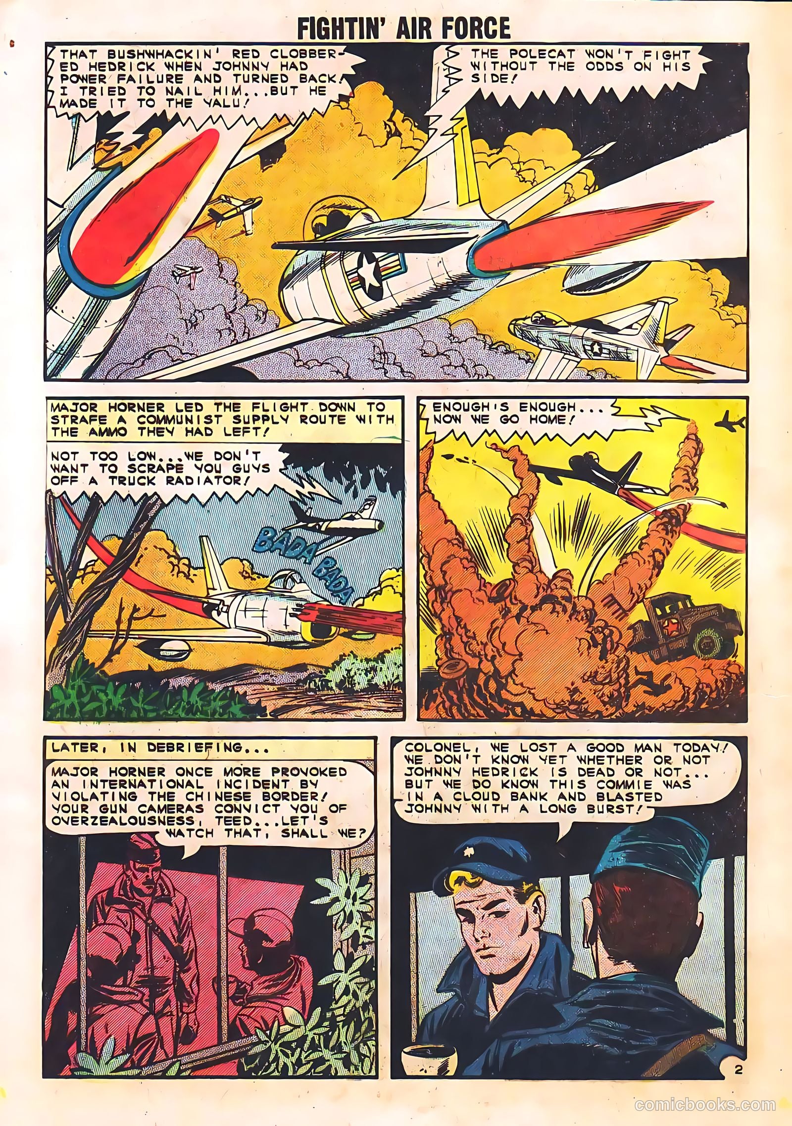 Fightin' Air Force #44 (1964) — page 4 of 36