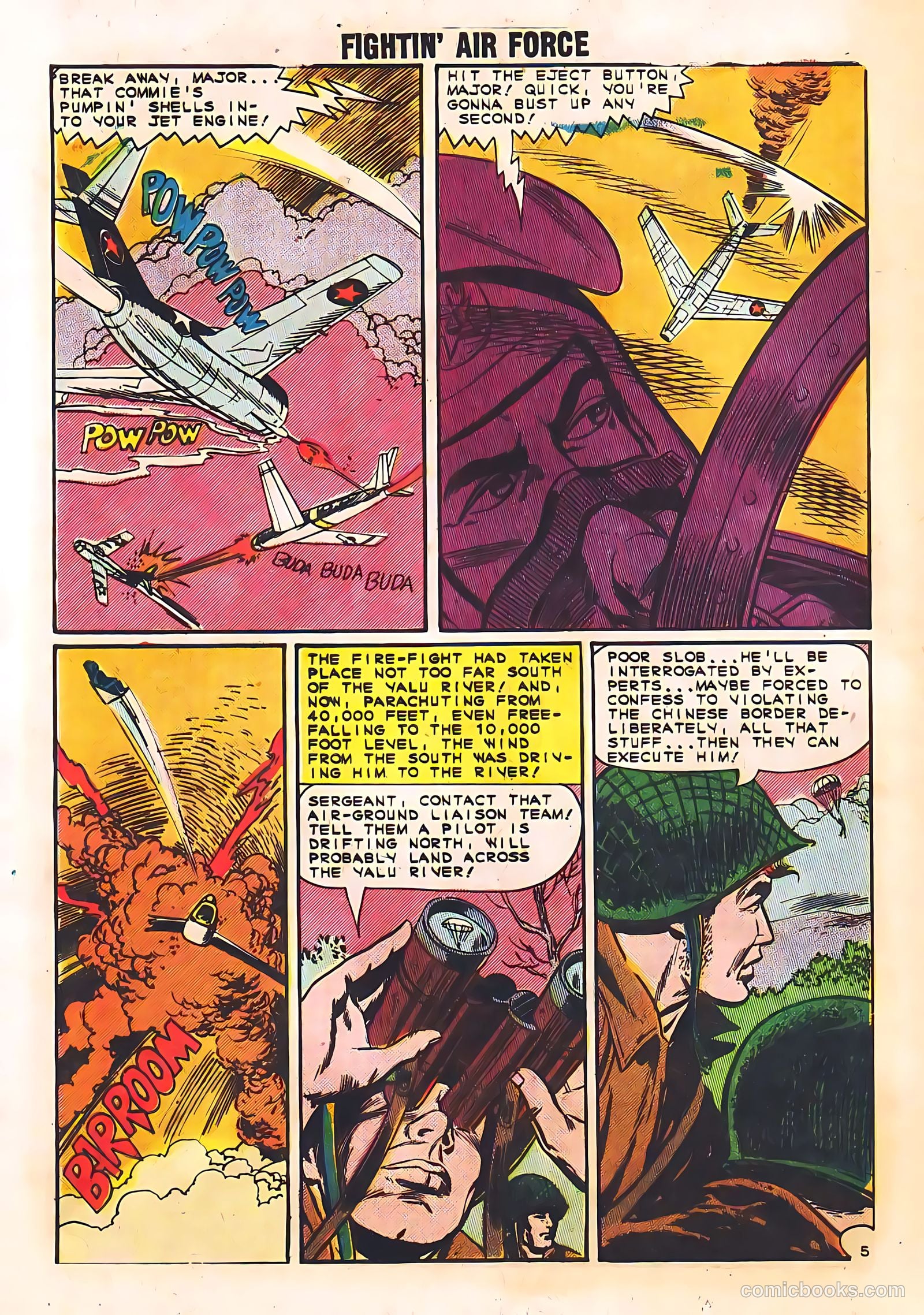 Fightin' Air Force #44 (1964) — page 8 of 36