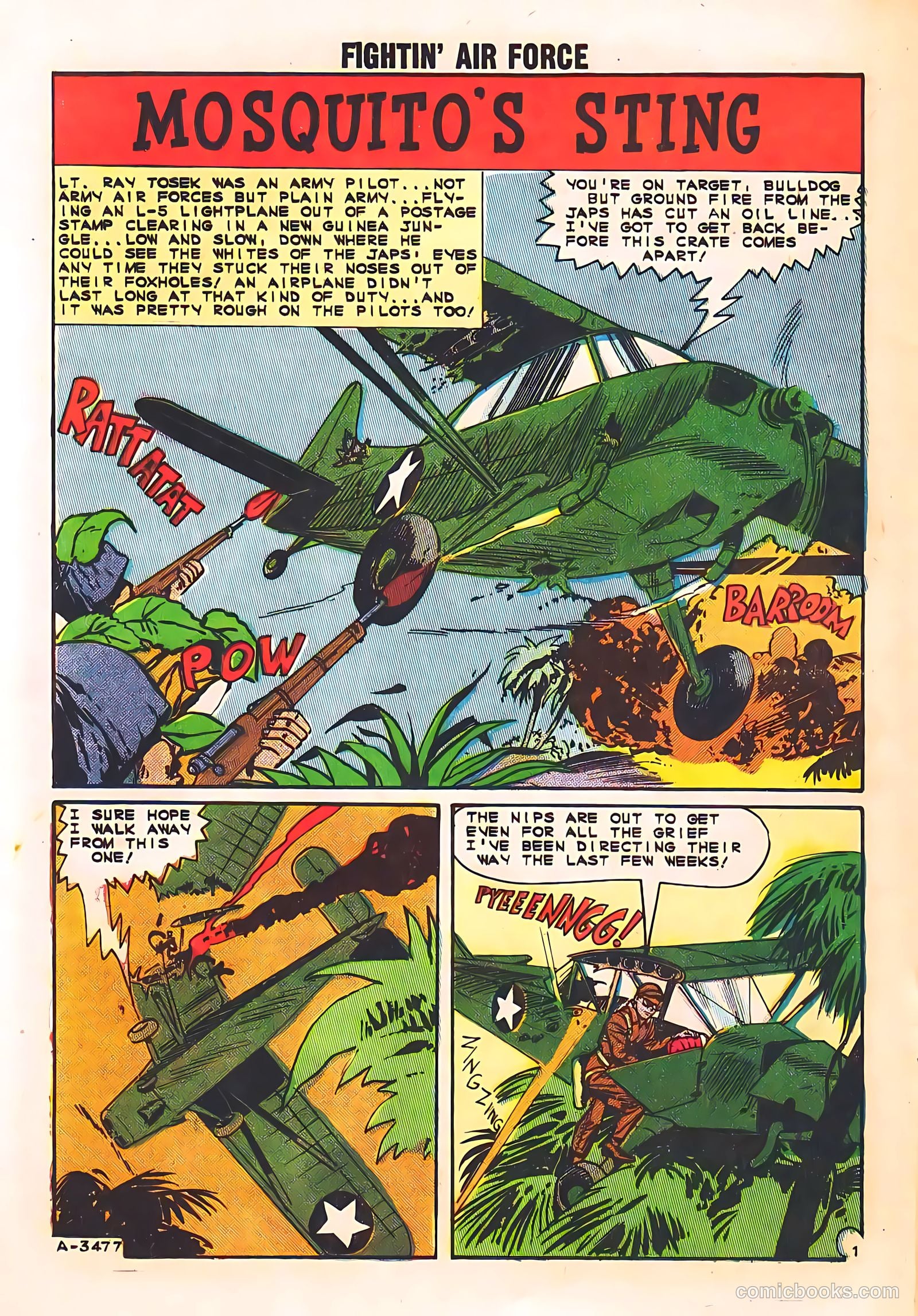 Fightin' Air Force #44 (1964) — page 20 of 36