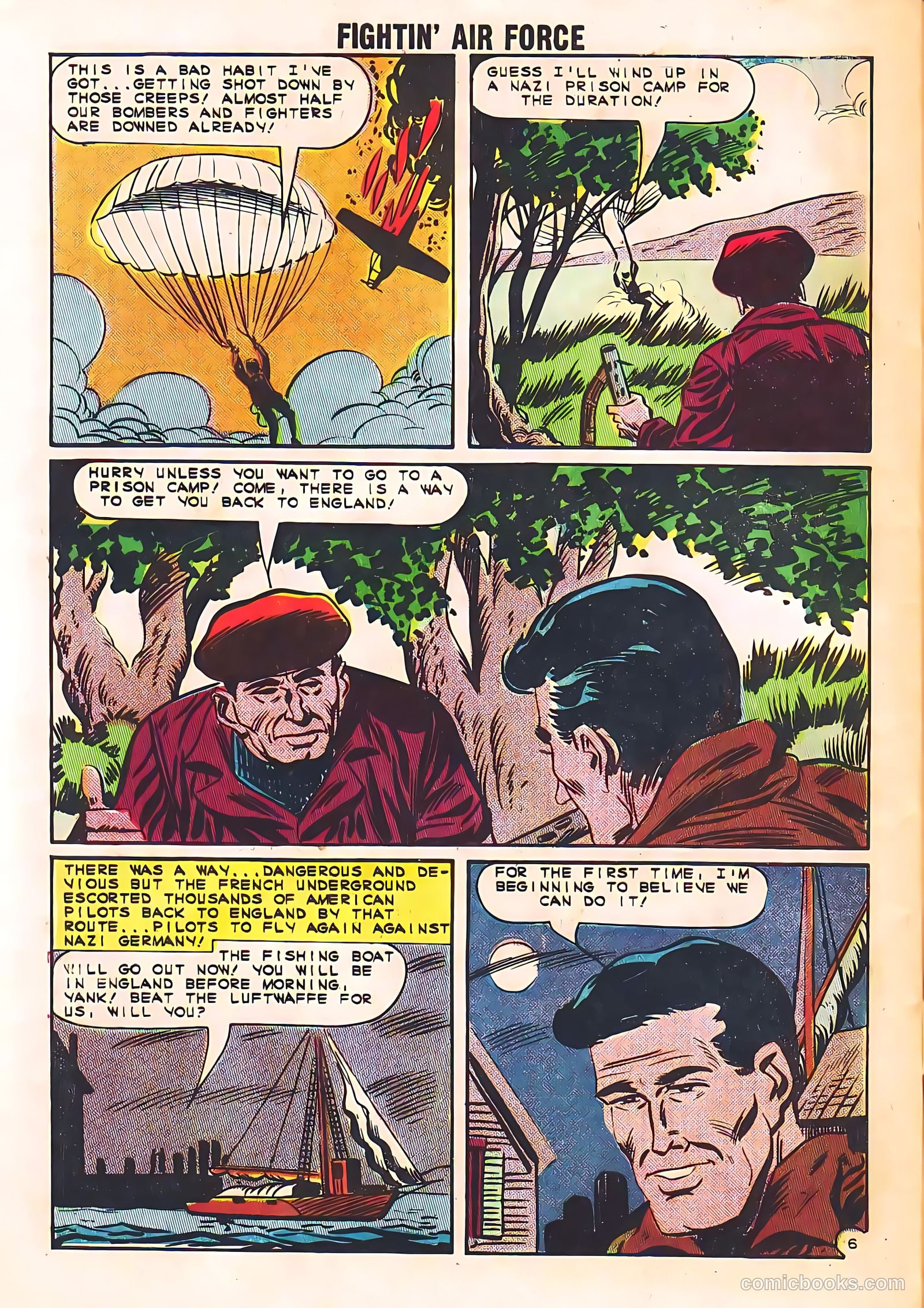 Fightin' Air Force #44 (1964) — page 32 of 36